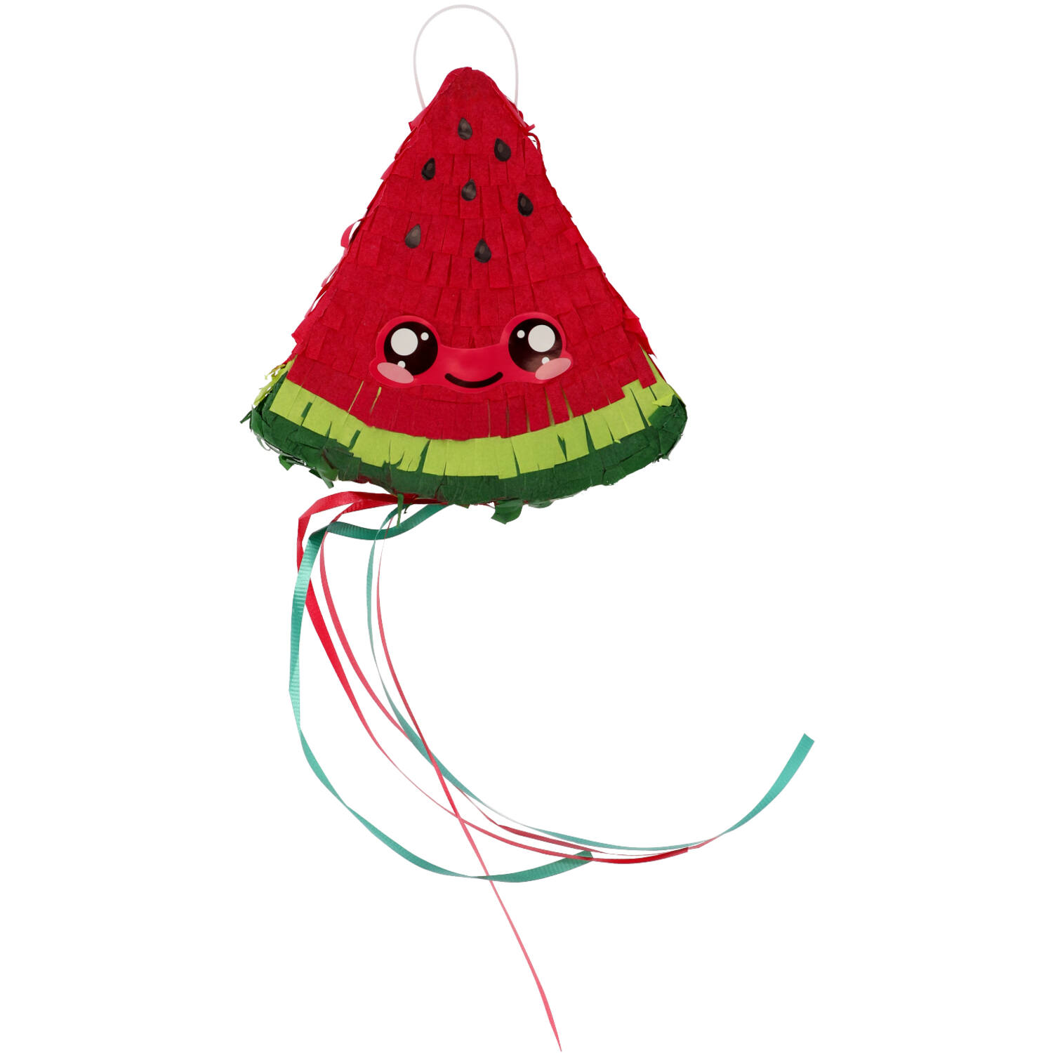 Mini Piñata Set - Avocado & Watermelon - Kawaii Party - 2 pieces