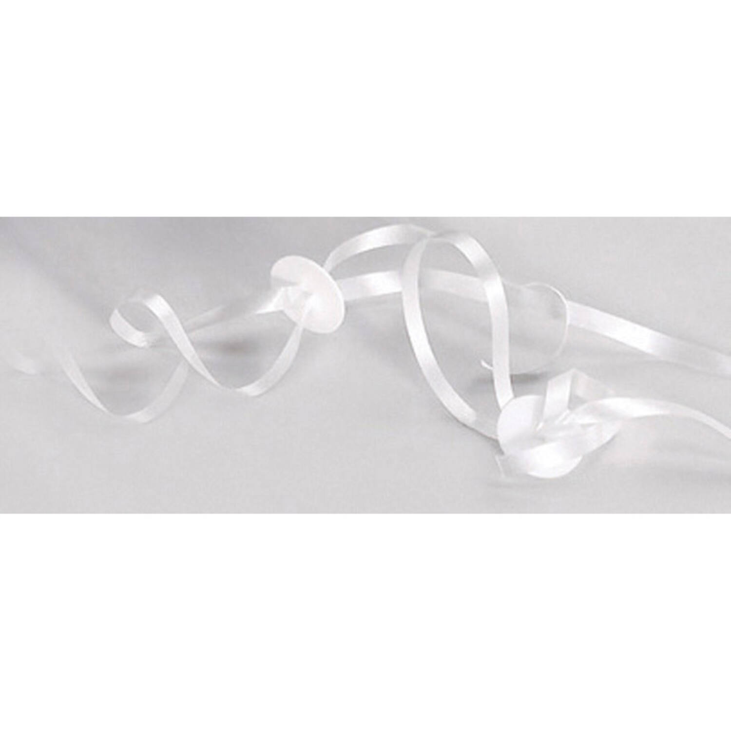 100 Helium Balloon Closures with Ribbon