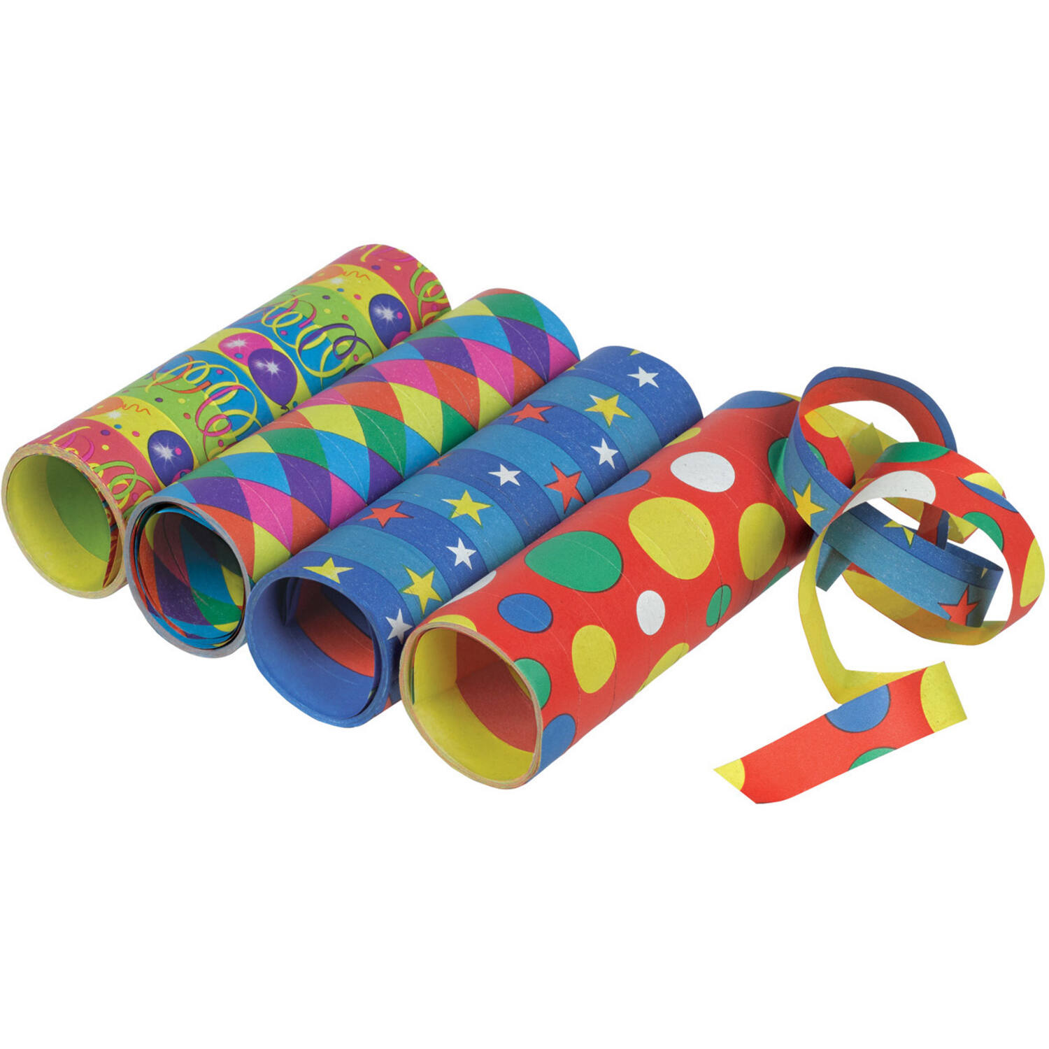 Streamer Assorted Paper 1.4 x 400 cm