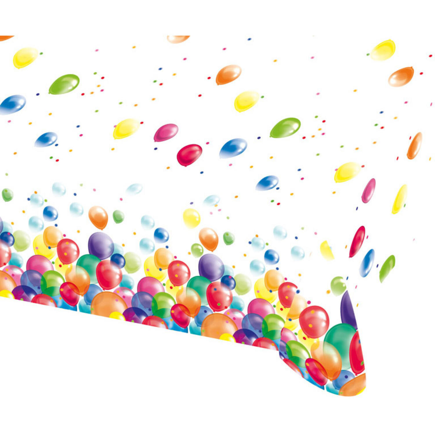 Tablecover Balloons Plastic 120 x 180 cm
