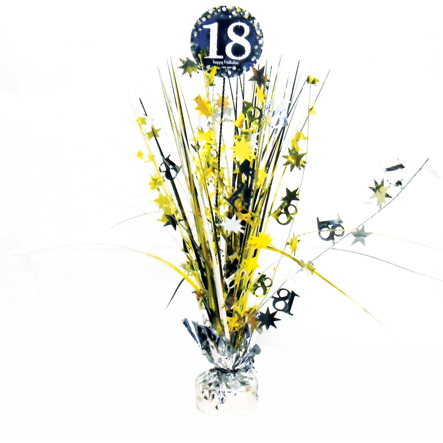 Spray Centrepiece 18 Sparkling Celebration - Gold Foil / Paper 45.7 cm