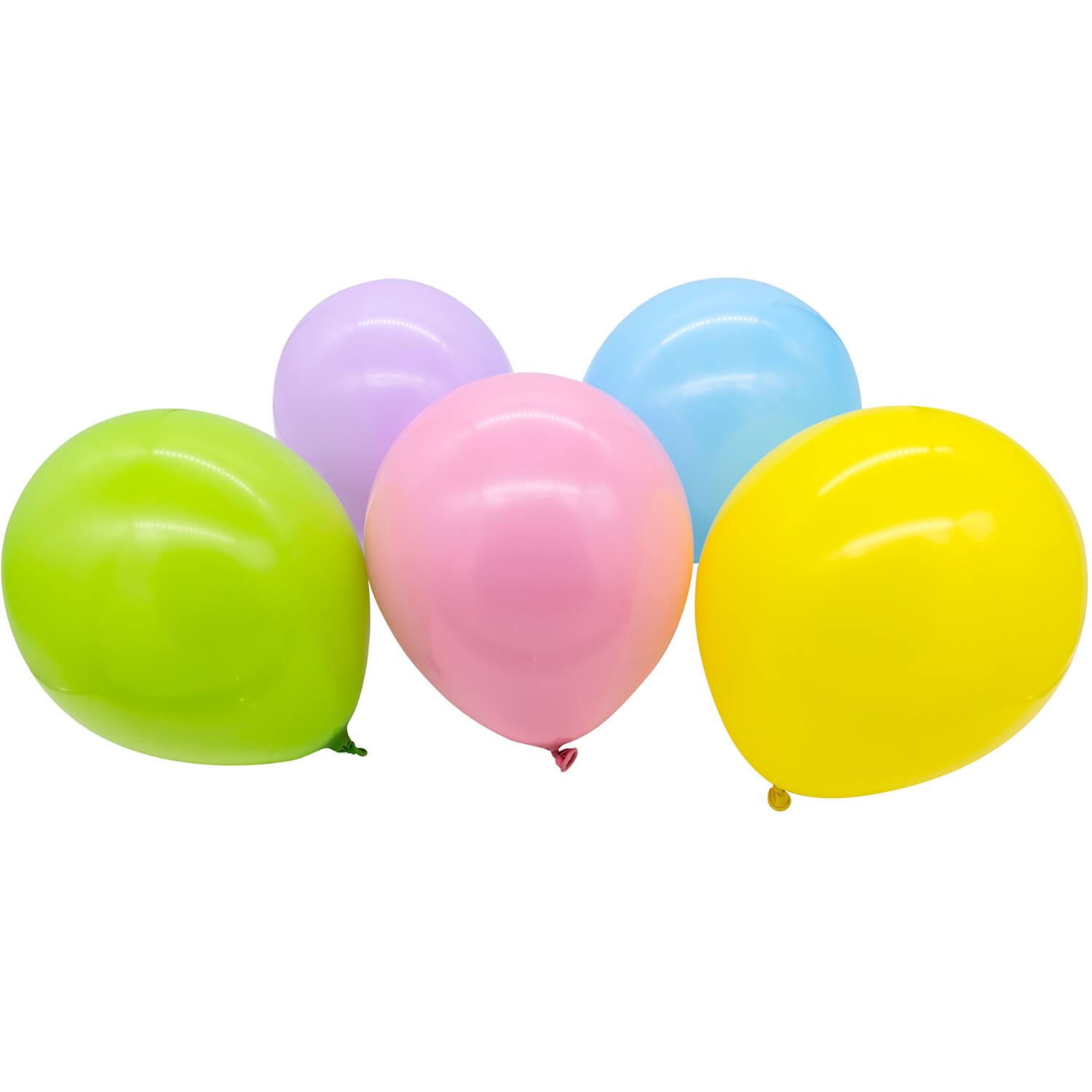5 Latex Balloons LED assorted 27.5 cm / 11"