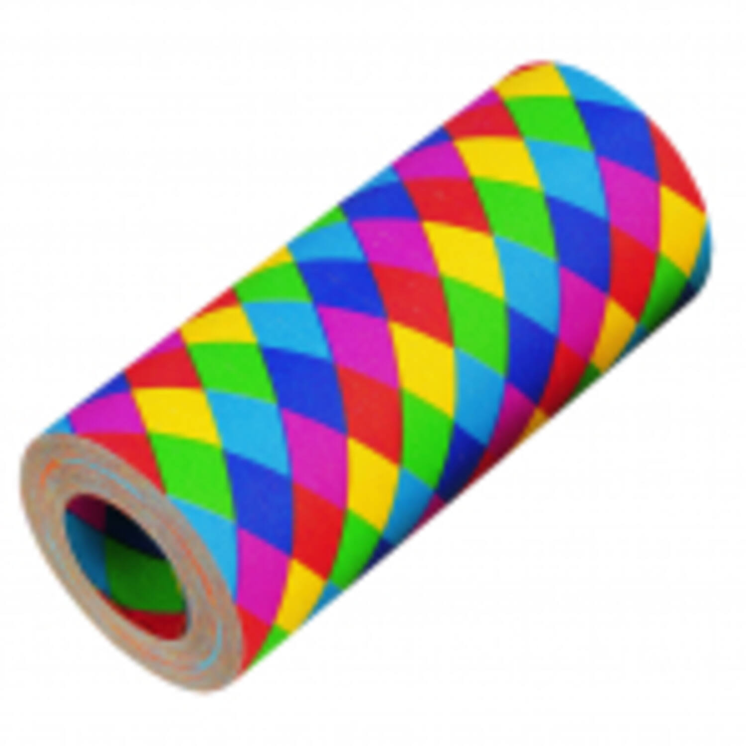 Jumbo Streamer diamonds, flame retardant, 1,4 x 1500 cm