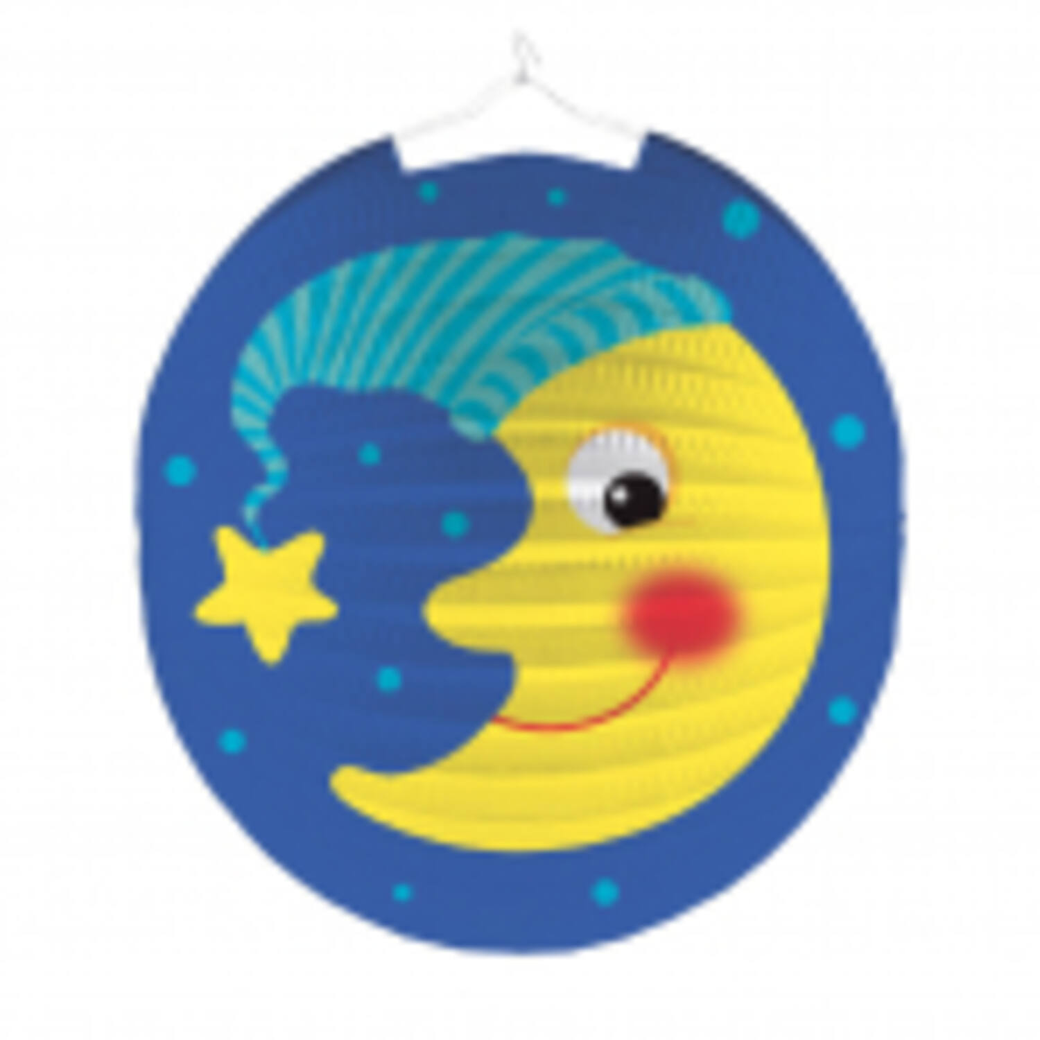 Lantern Moon with Hat Paper 25 cm