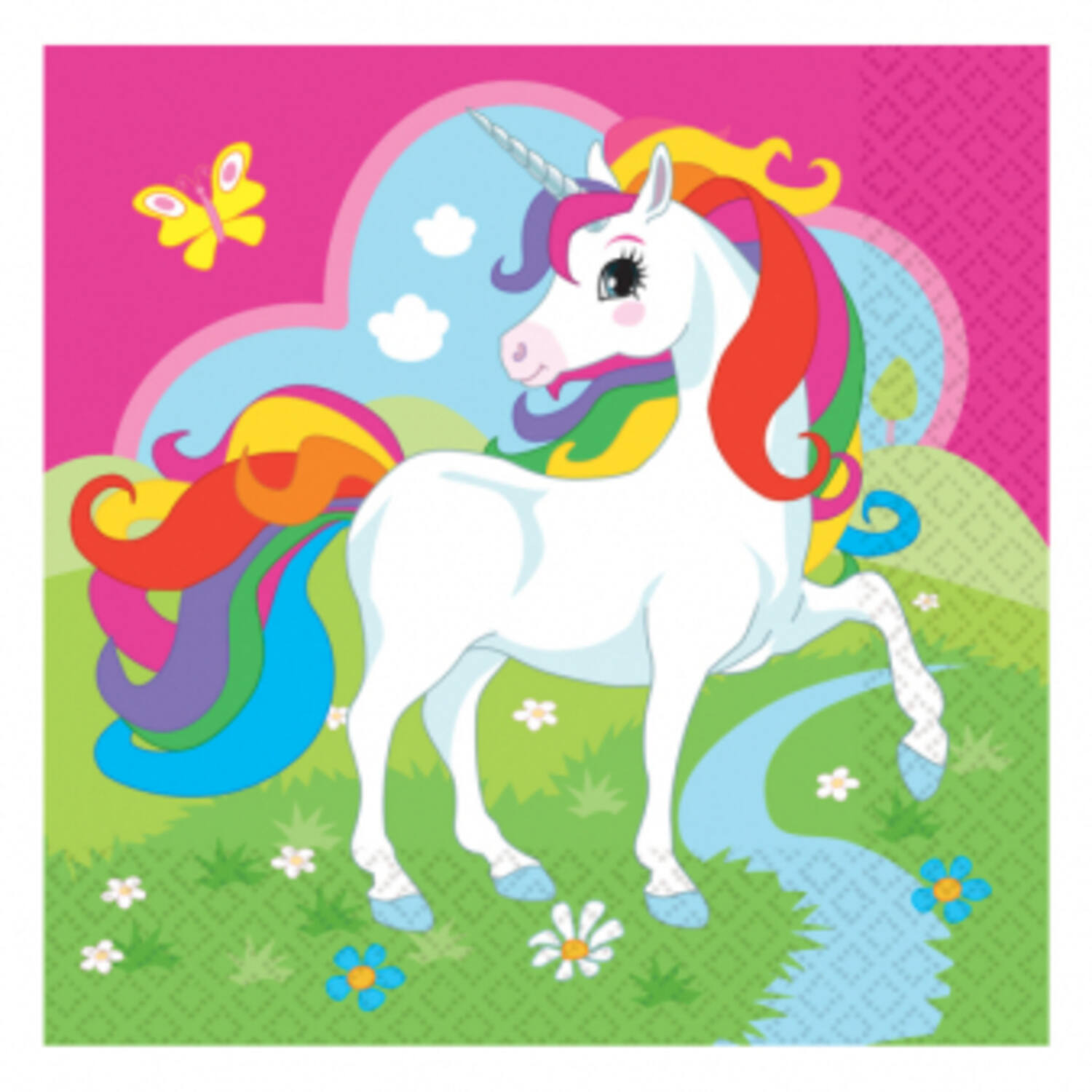 20 Napkins Unicorn 33 x 33 cm