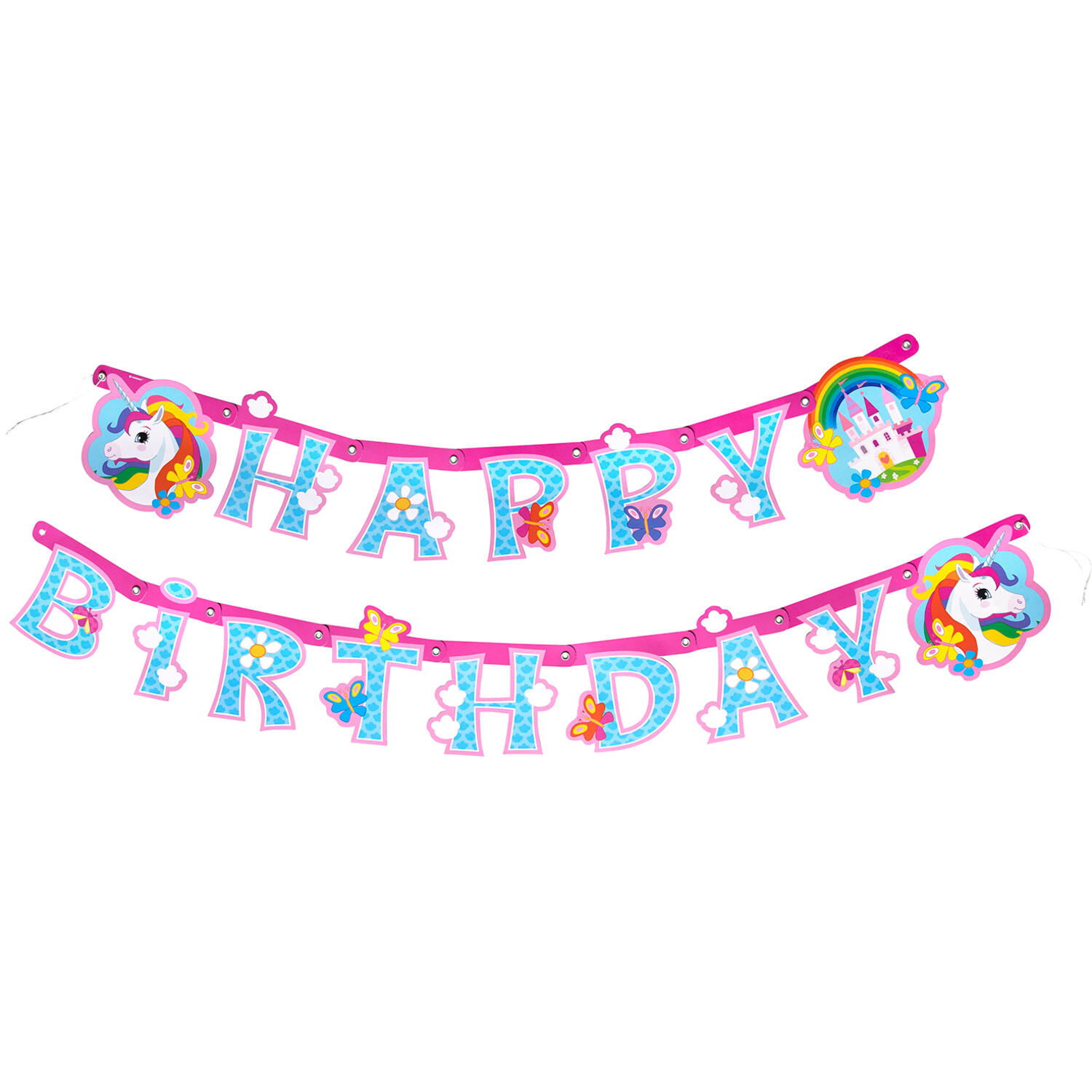 Letter Banner Unicorn Paper 180 x 15 cm