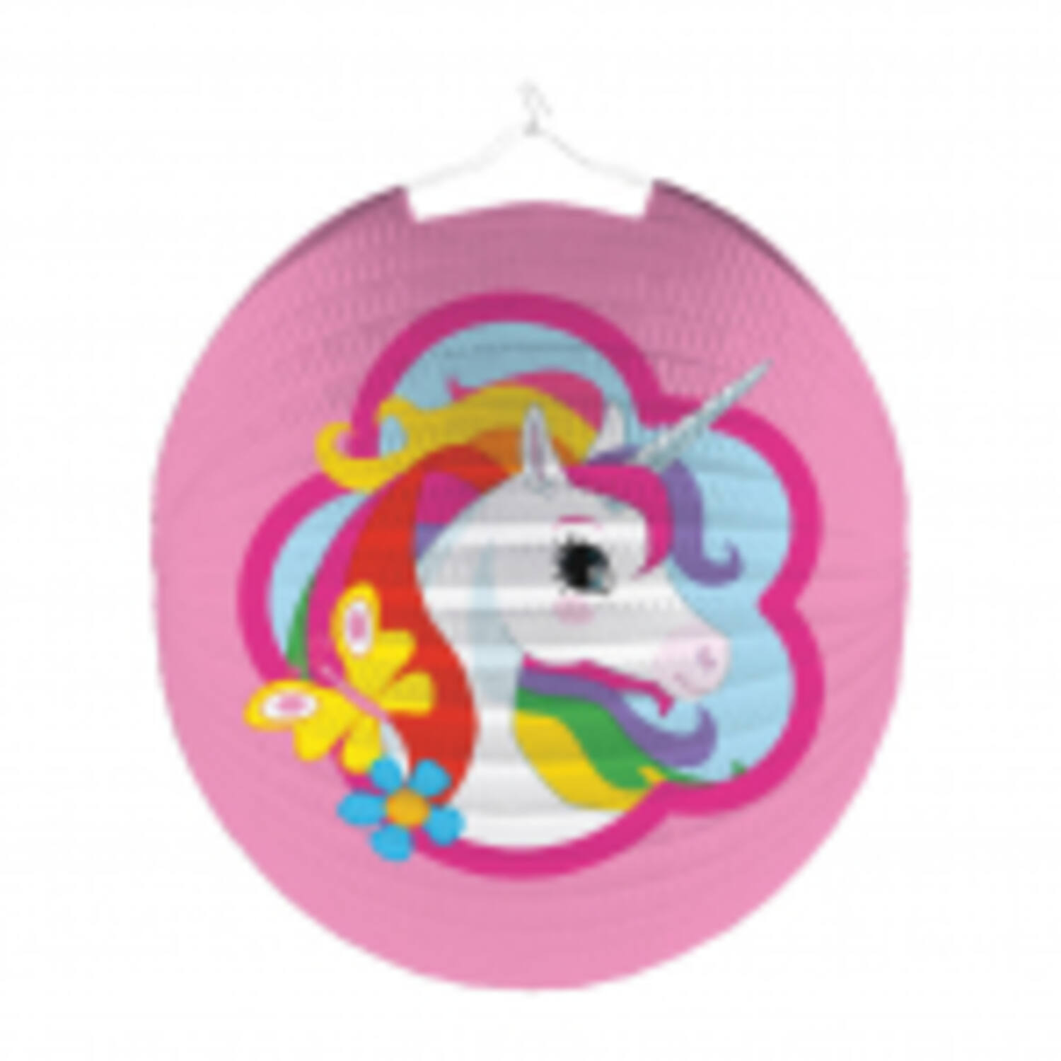 Lantern Unicorn Paper 25 cm