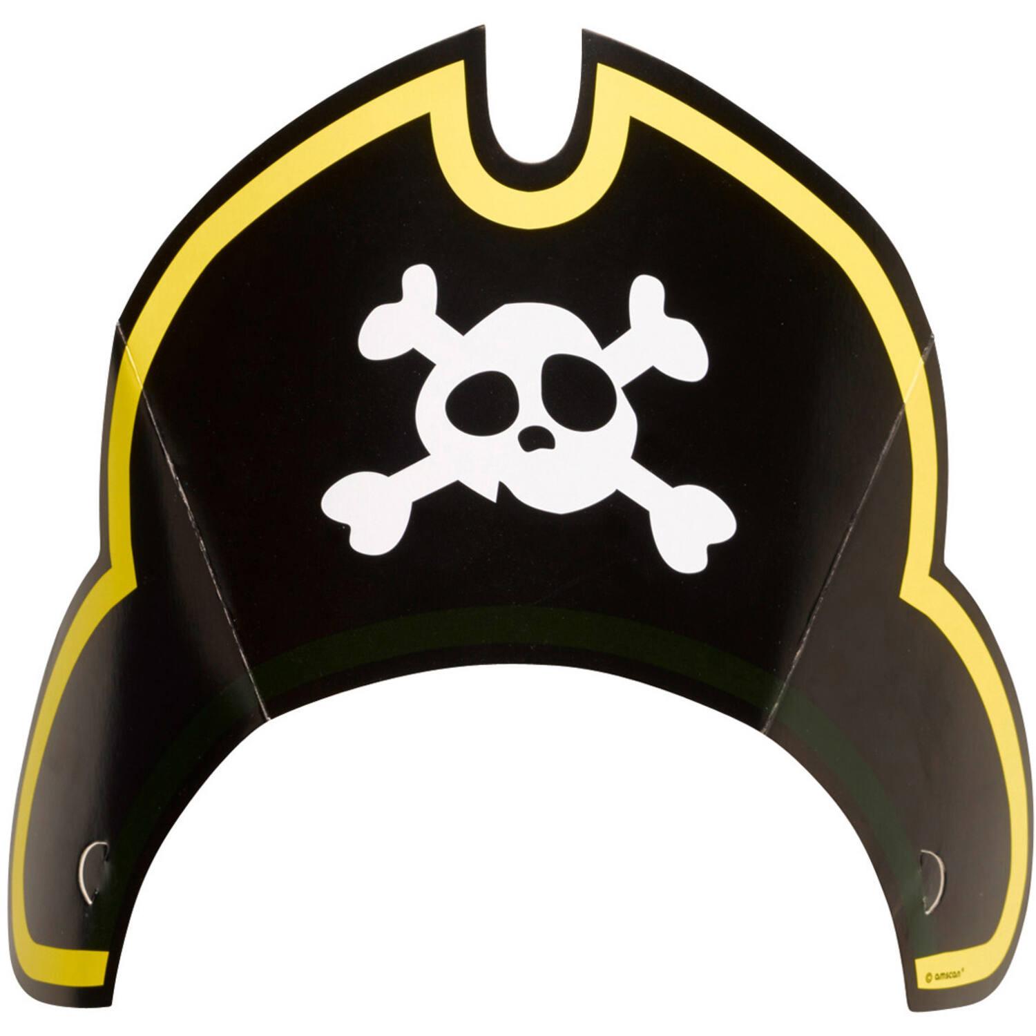 8 Party Hats Pirate Paper 27.6 x 12.1 cm