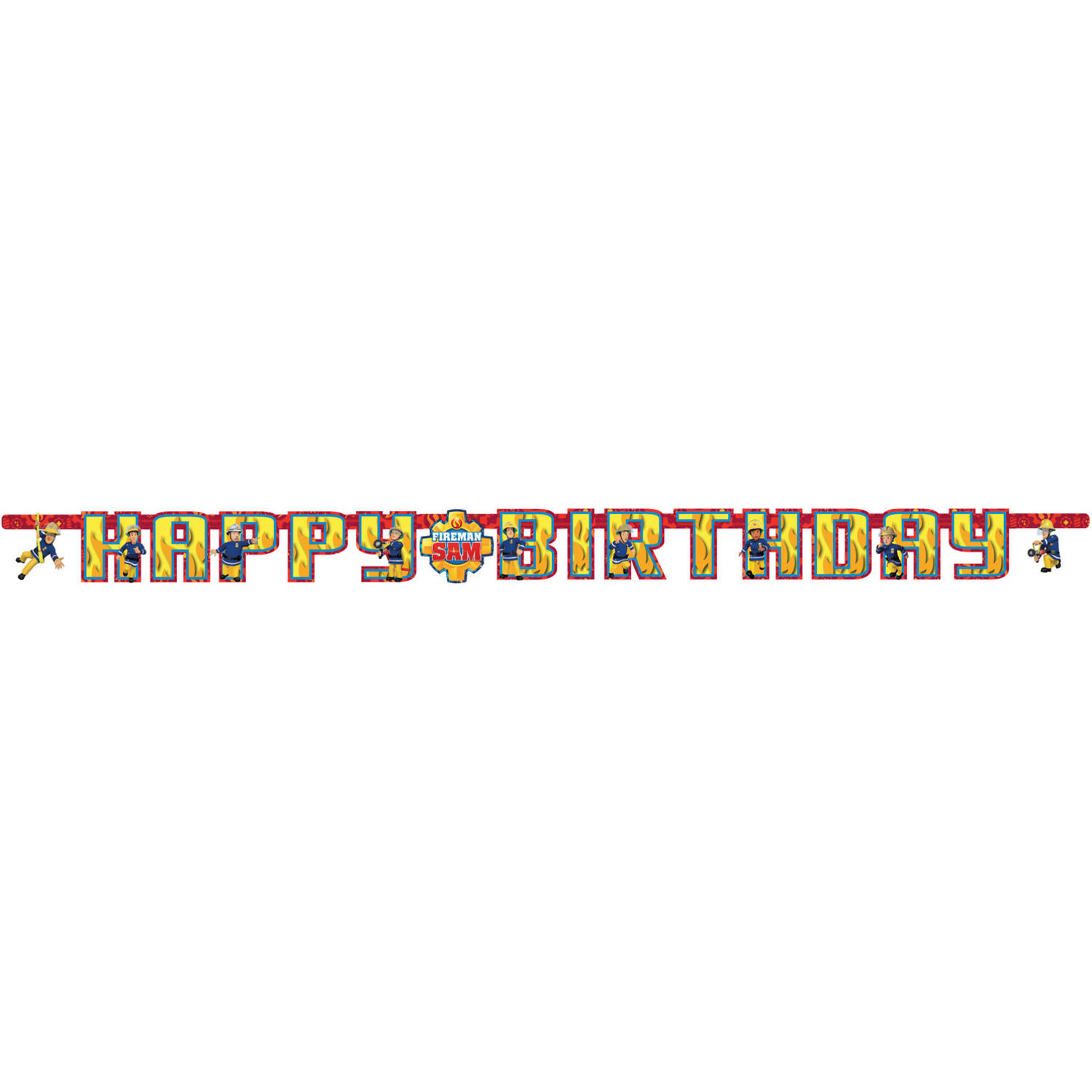 Letter Banner Fireman Sam 2017 Paper 180 x 15 cm
