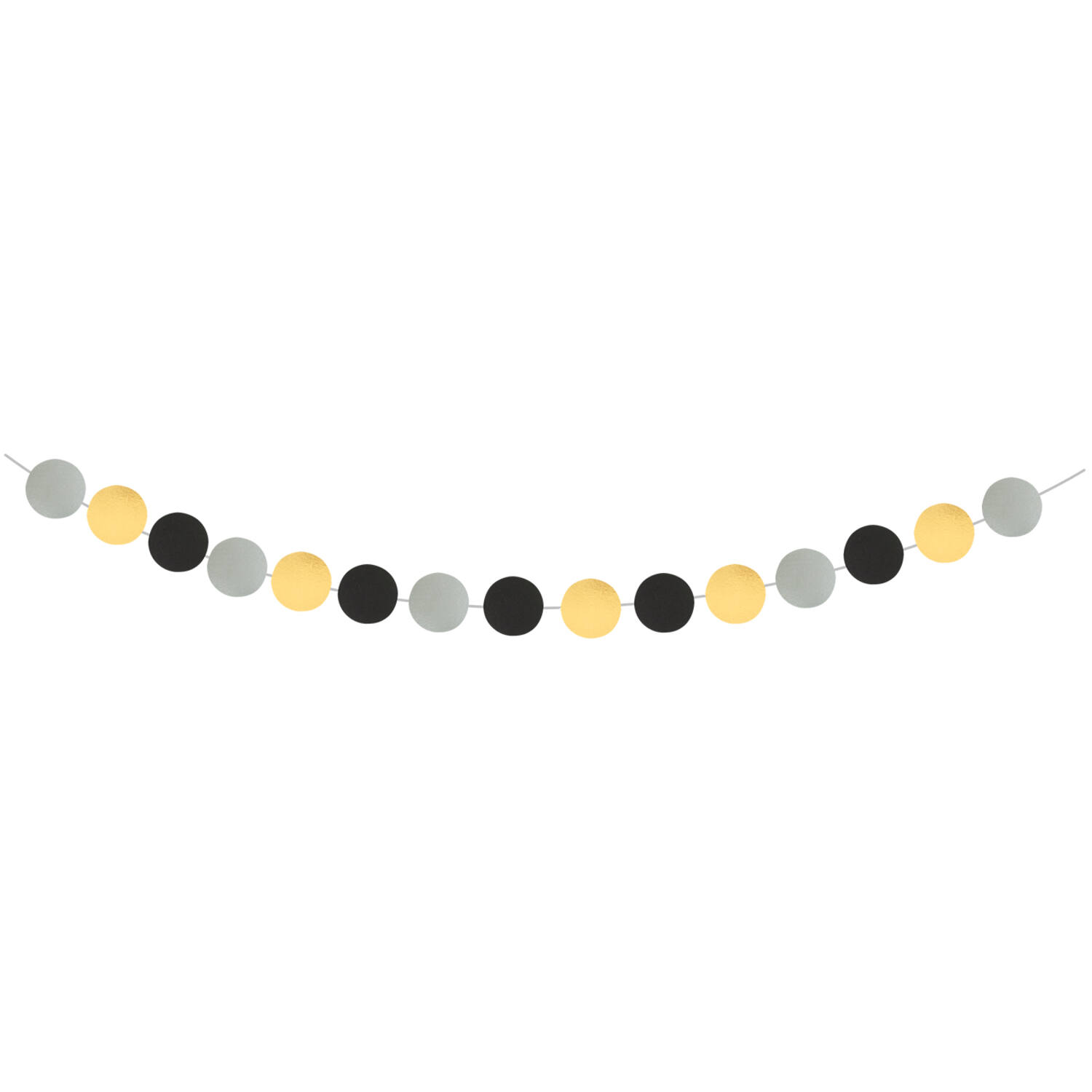 Garland Golden Wishes Paper 170 cm
