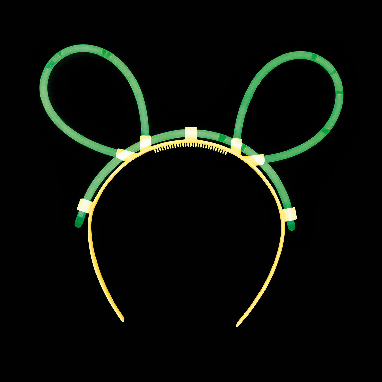 Glow Stick Mouse Tiara Plastic 19 x 18 cm