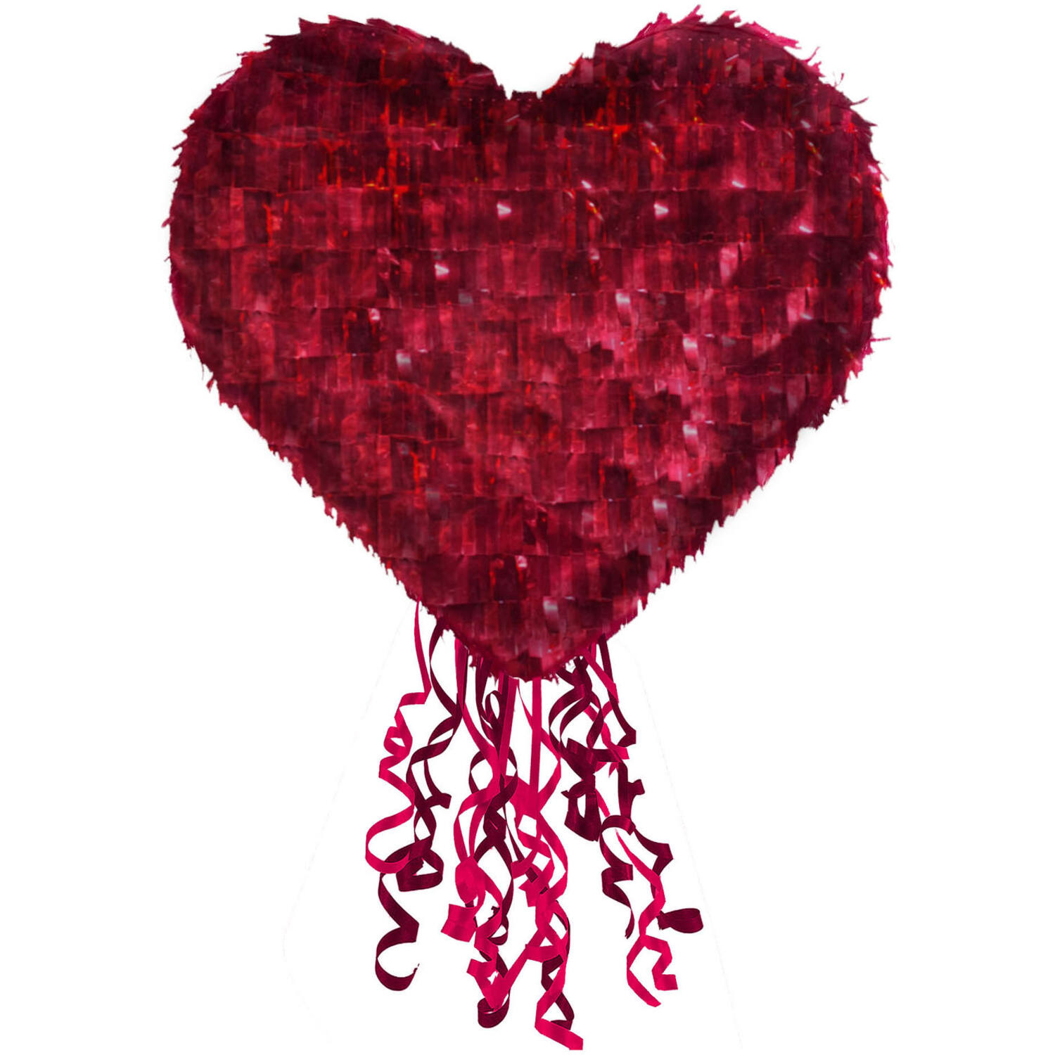 Pull Pinata Heart Everyday Love Paper / Foil / Plastic 40 x 40.5 x 10 cm