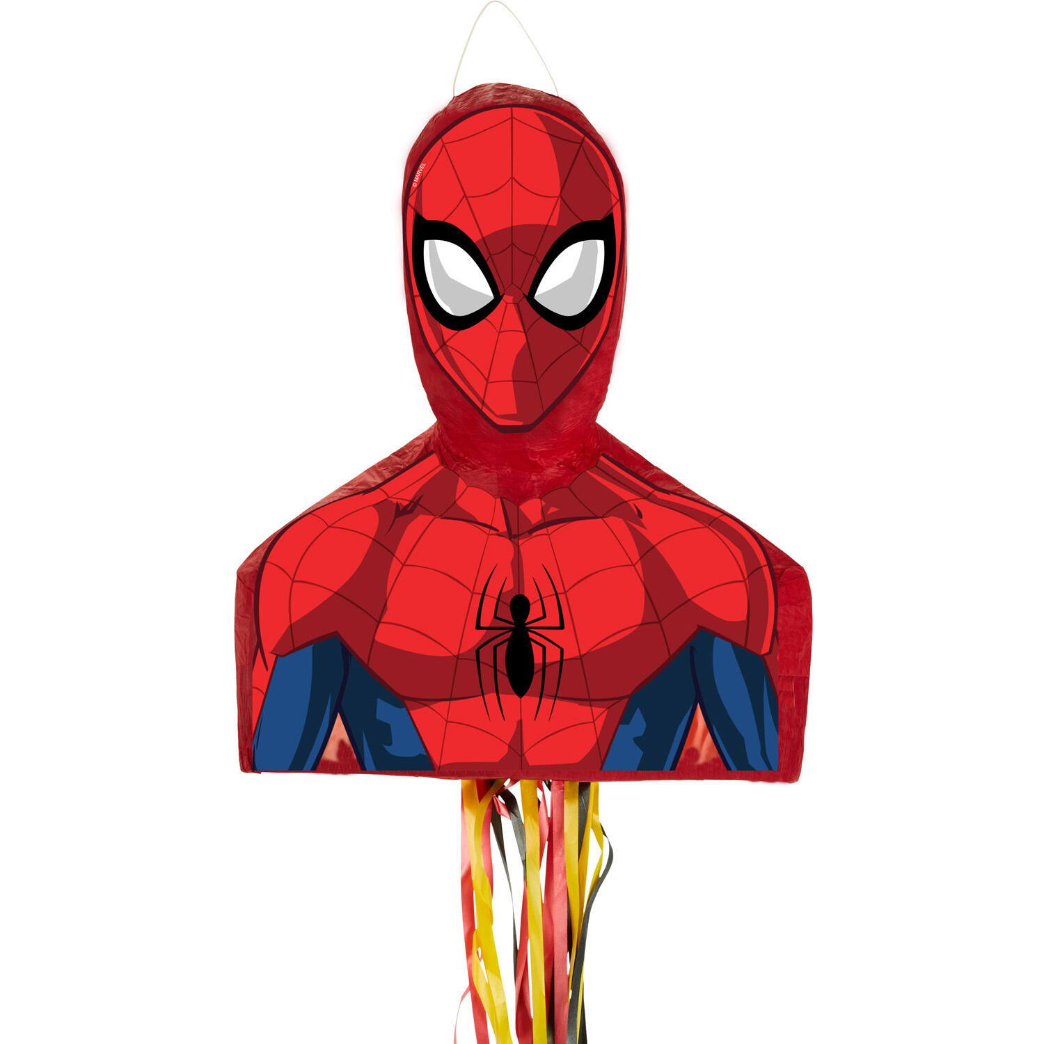 Pull Pinata Spiderman Paper / Plastic 35.5 x 46 x 13.5 cm