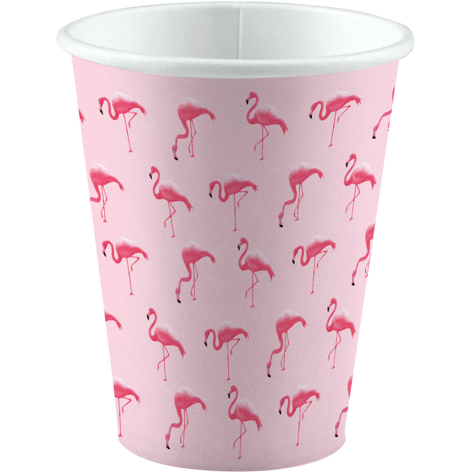 8 Cups Flamingo Paradise Paper 250 ml