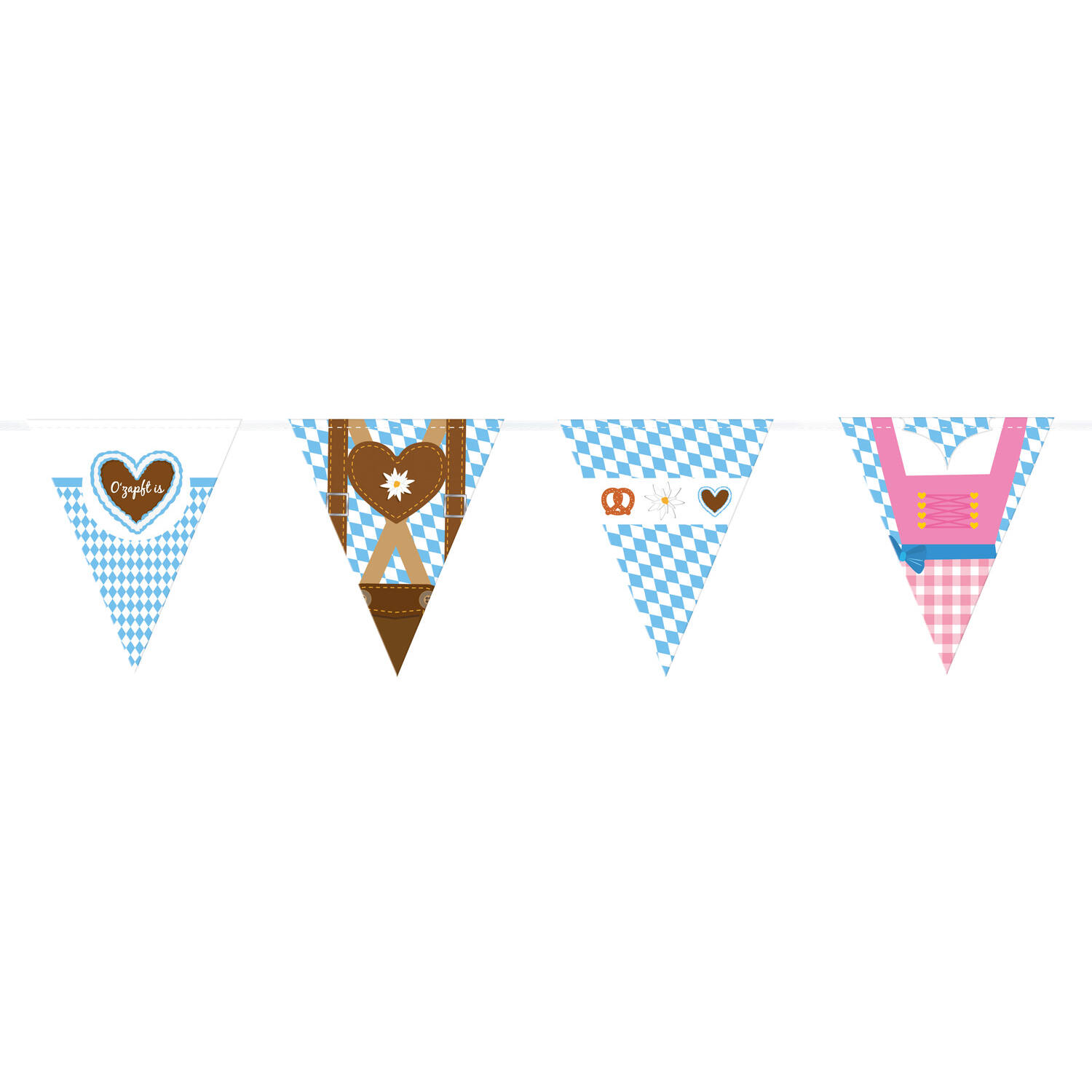 Pennant Banner Bierfest Plastic 400 x 19.5 cm