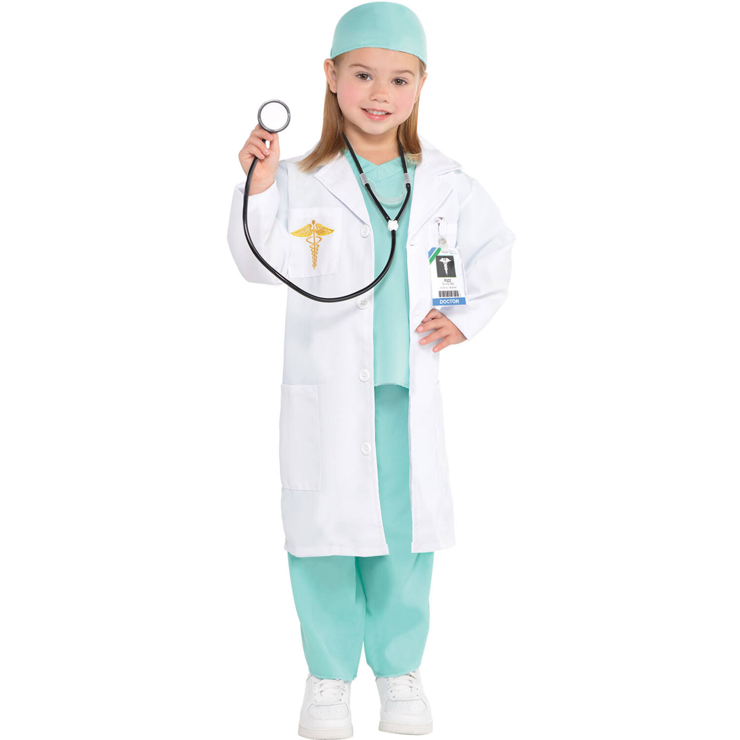 Child Costume CSTM DOCTOR Girl6-8 Years