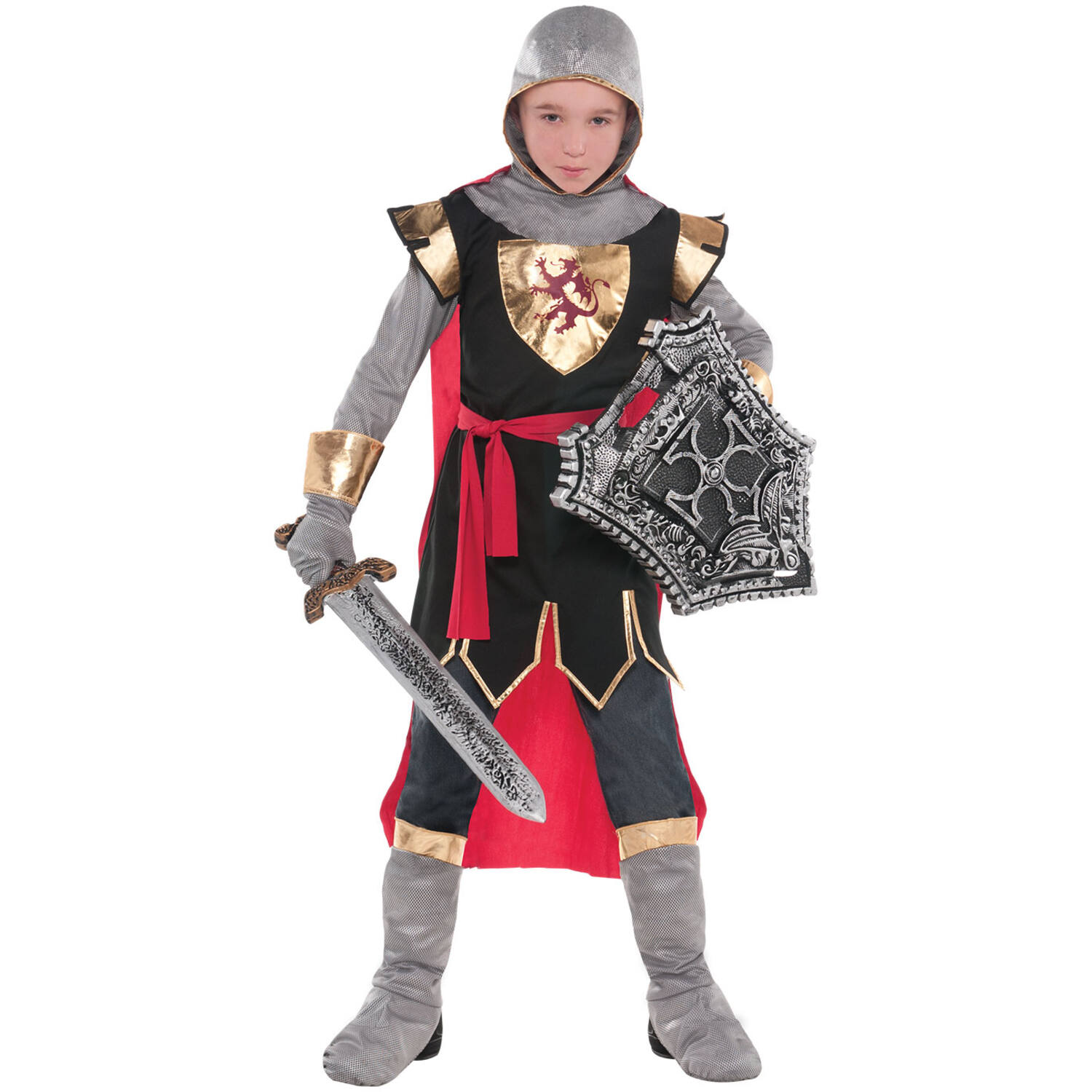 Child Costume Brave Crusader  6-8 Years