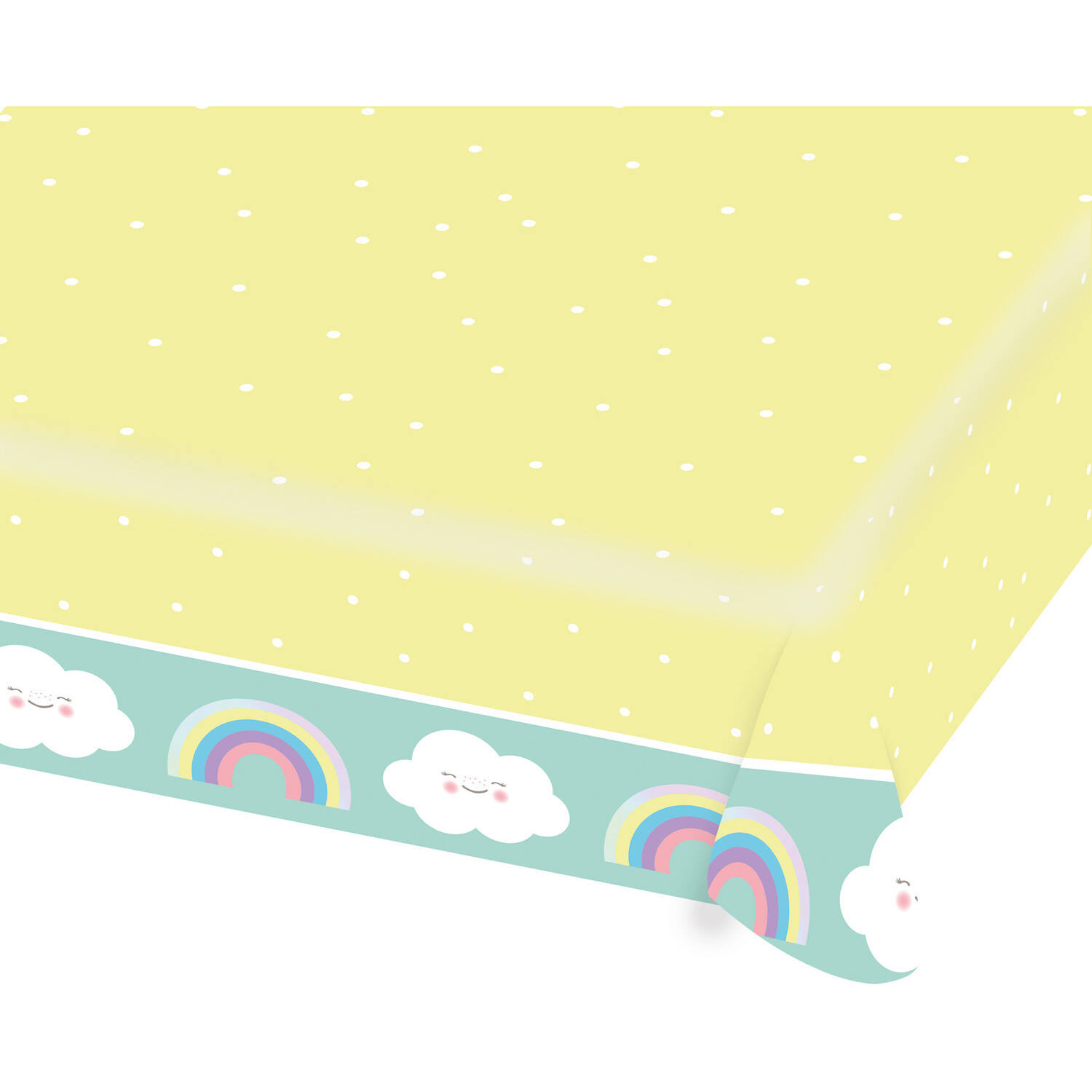 Tablecover Rainbow & Cloud Paper 115 x 175 cm