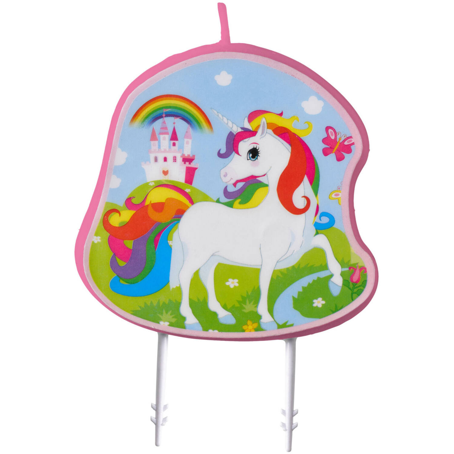 Character Candle Unicorn Height 9 cm