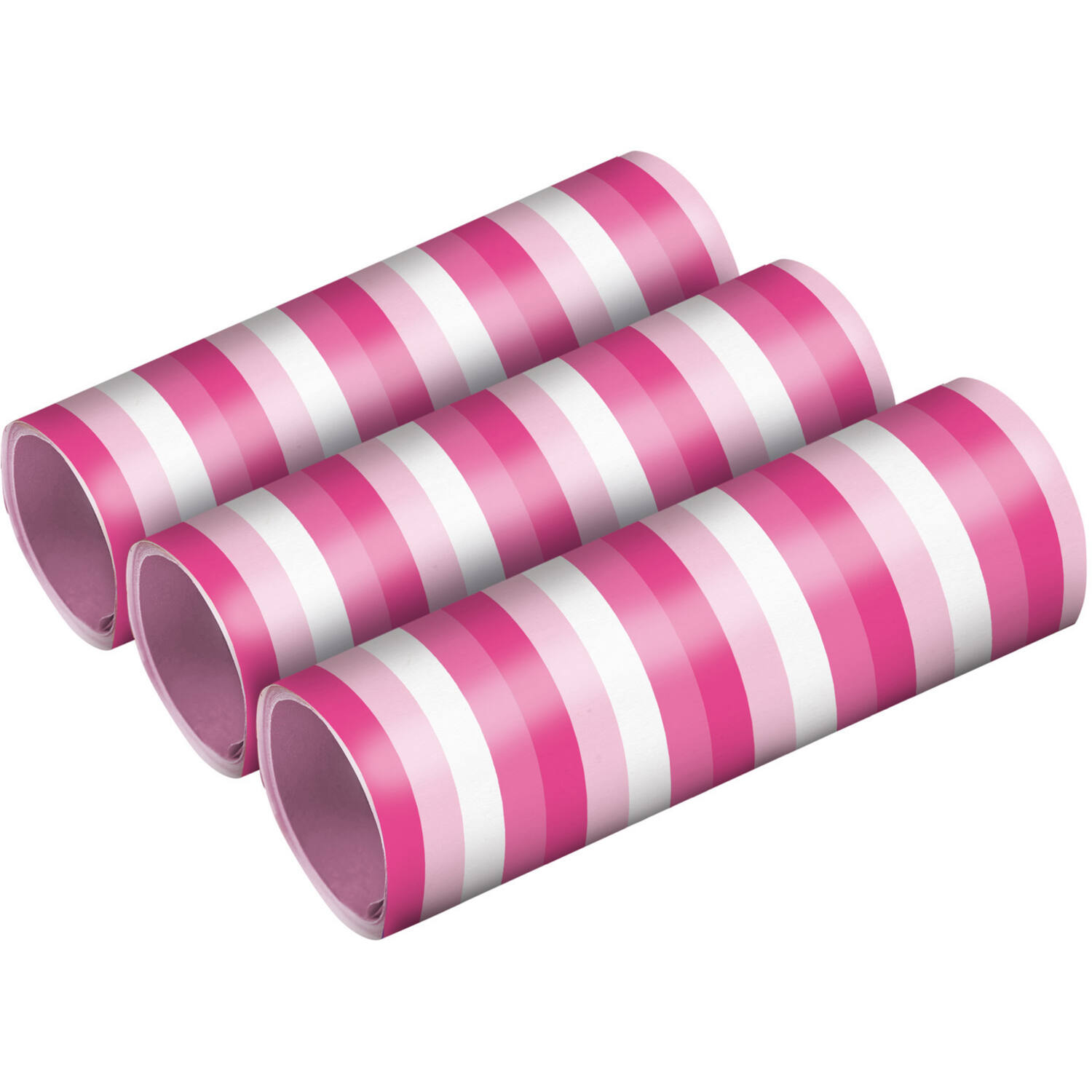 3 Streamers Hot Pink Paper 0.7 x 400 cm