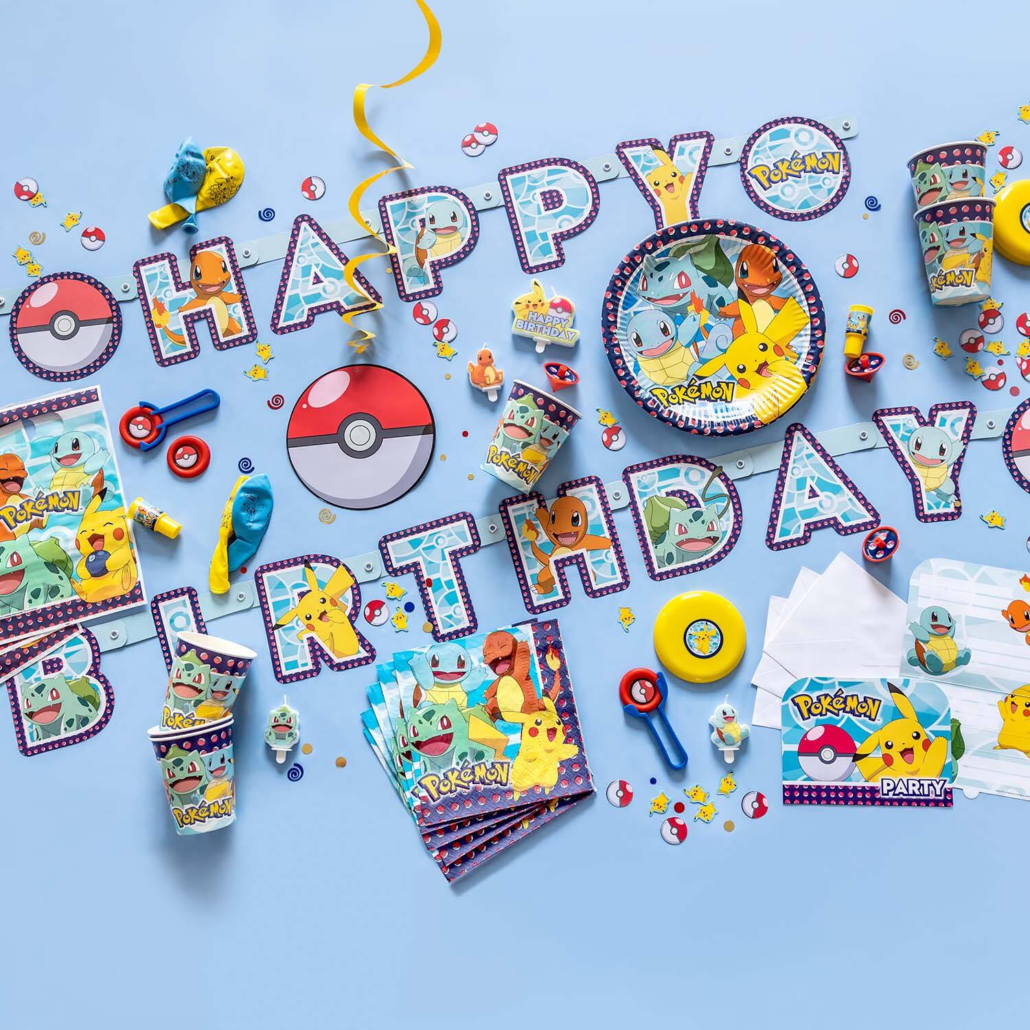 Letter Banner Pokemon Paper 218 x 12 cm