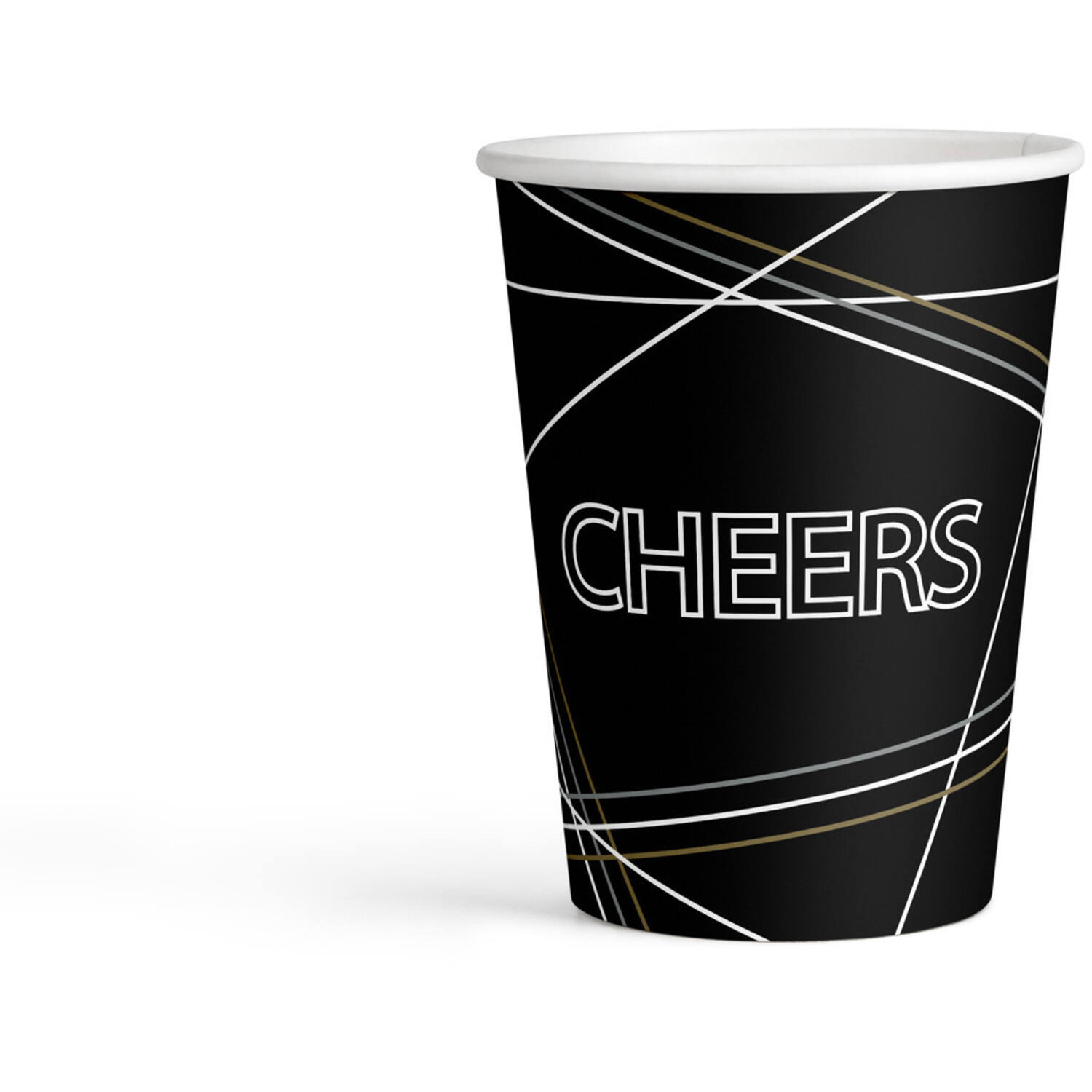 8 Cups Elegant Wishes Paper 250 ml