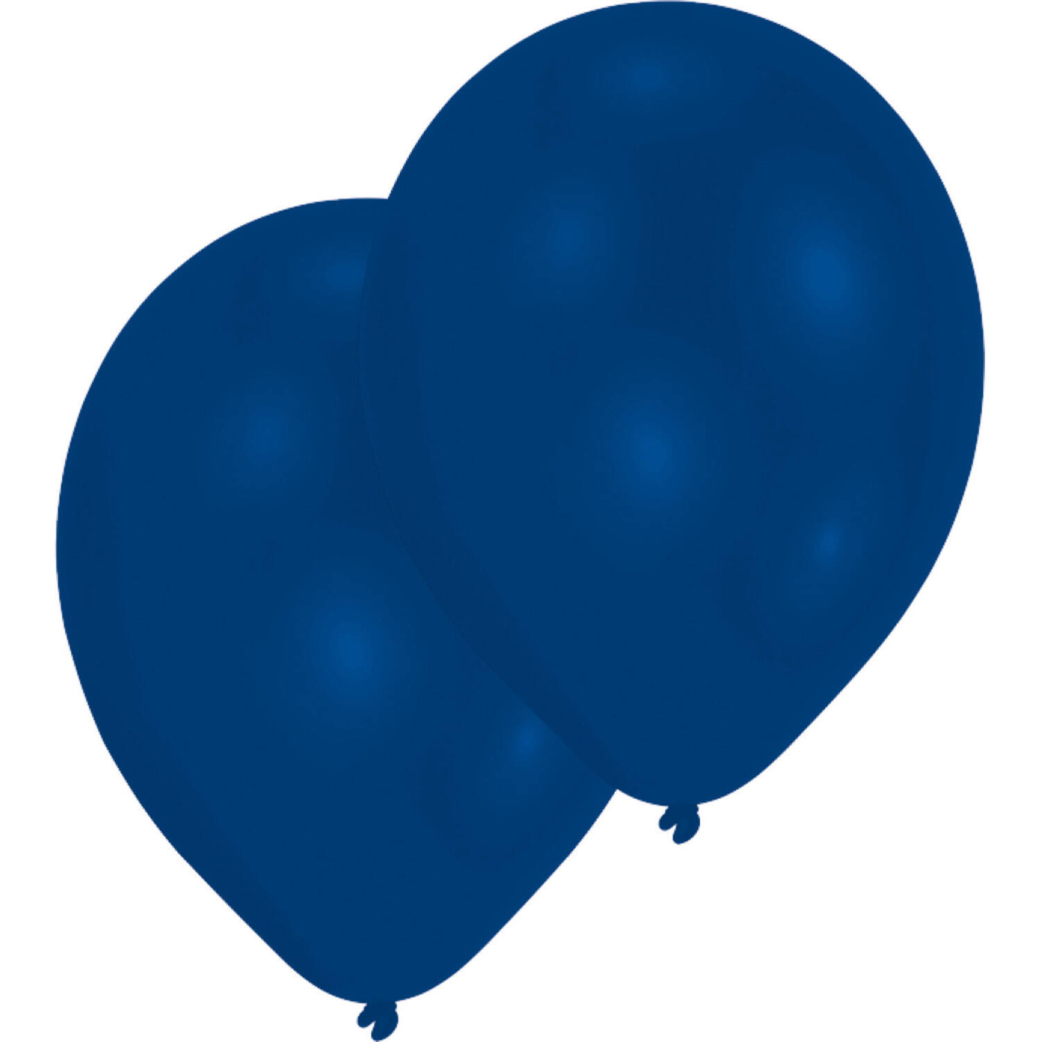 25 Latex Balloons Standard Bright Royal Blue 27.5 cm / 11"