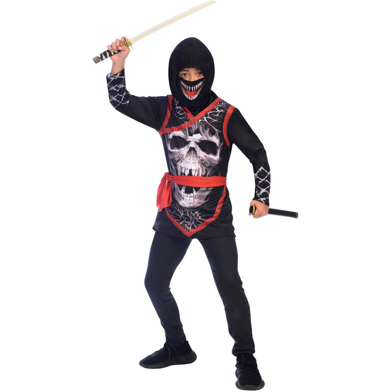 Child Costume Ninja Age 6 - 8 Years