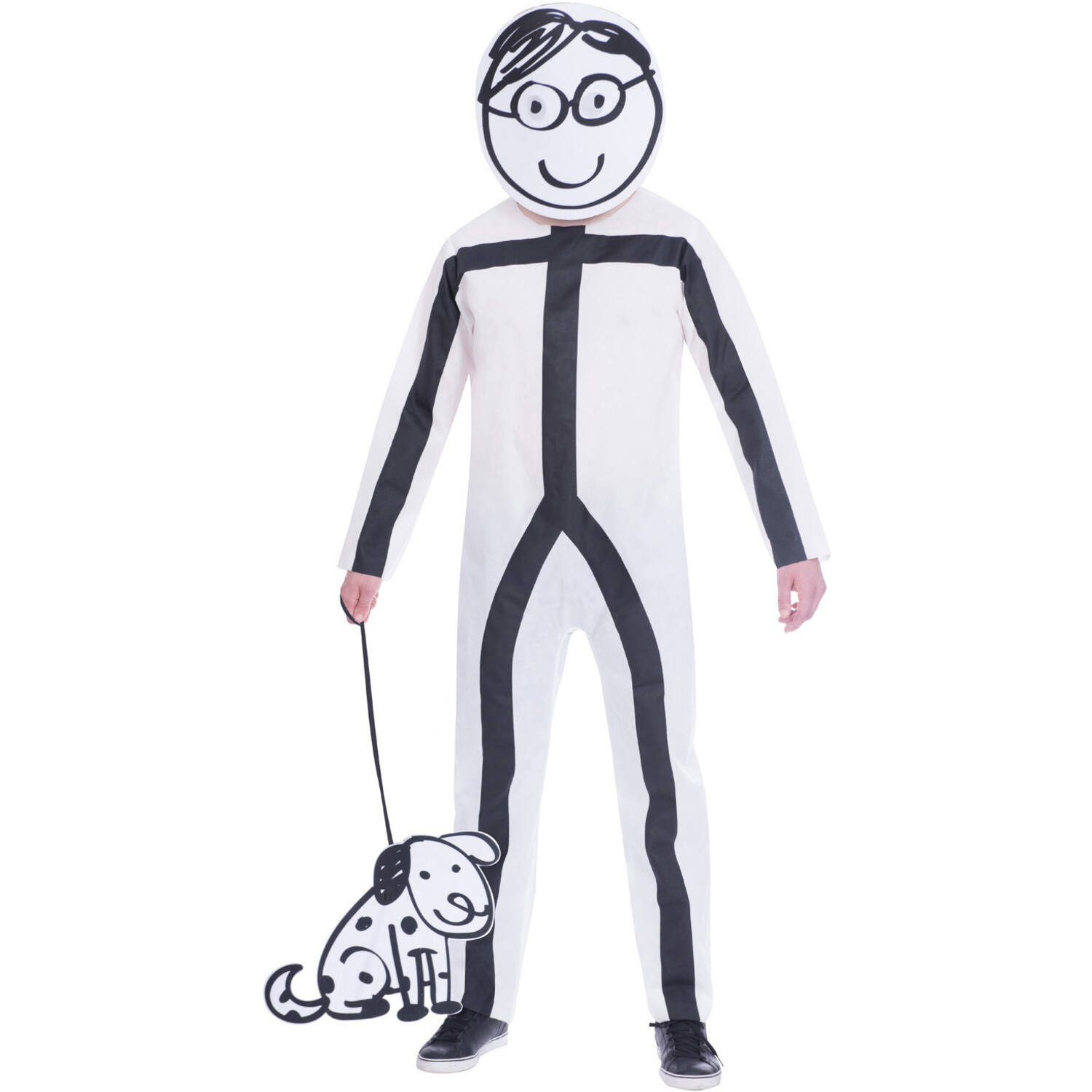 Adult Costume Stickman Size XXL
