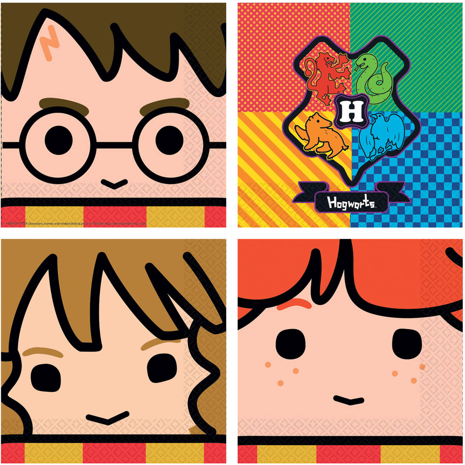 16 Napkins Harry Potter 33 x 33 cm