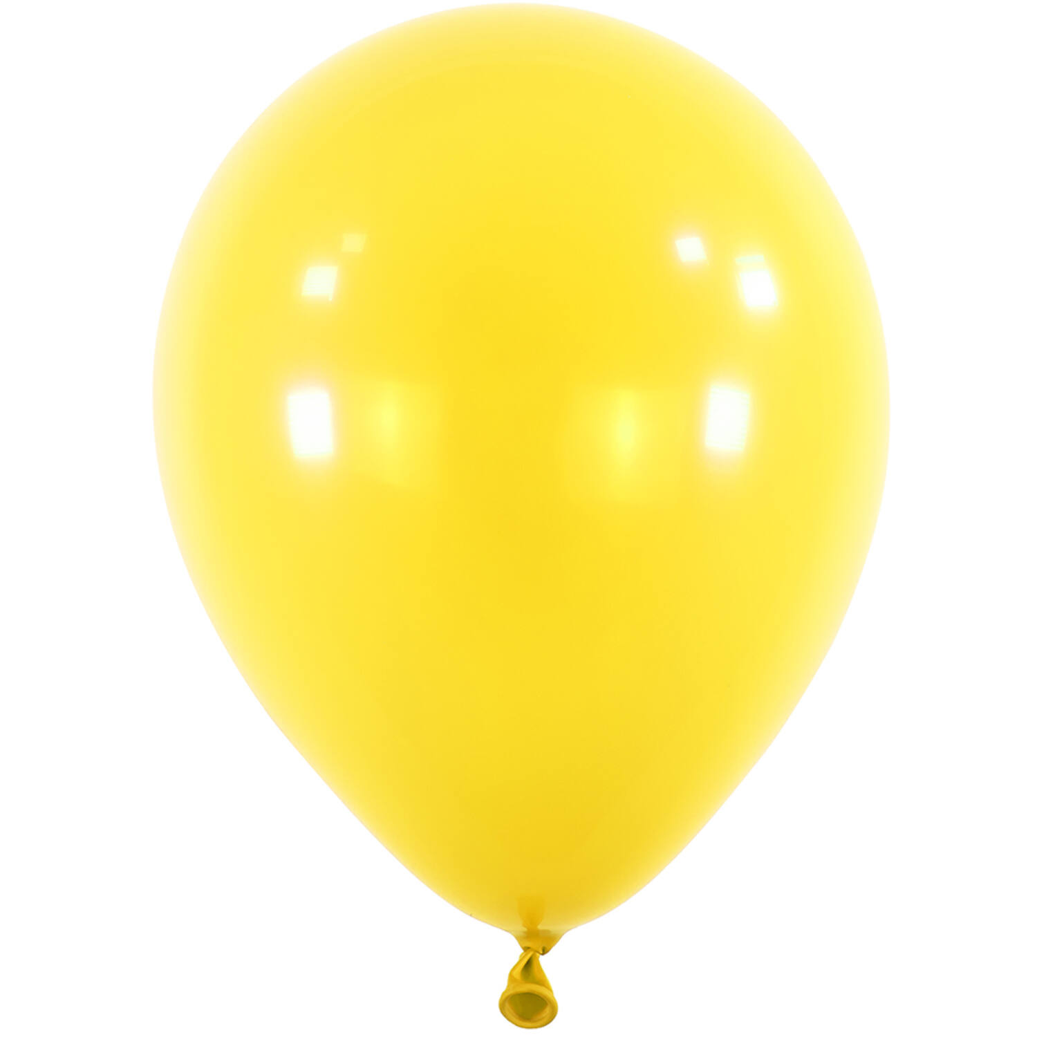 100 Latex Balloons Decorator Standard Yellow Sunshine 12 cm / 5"
