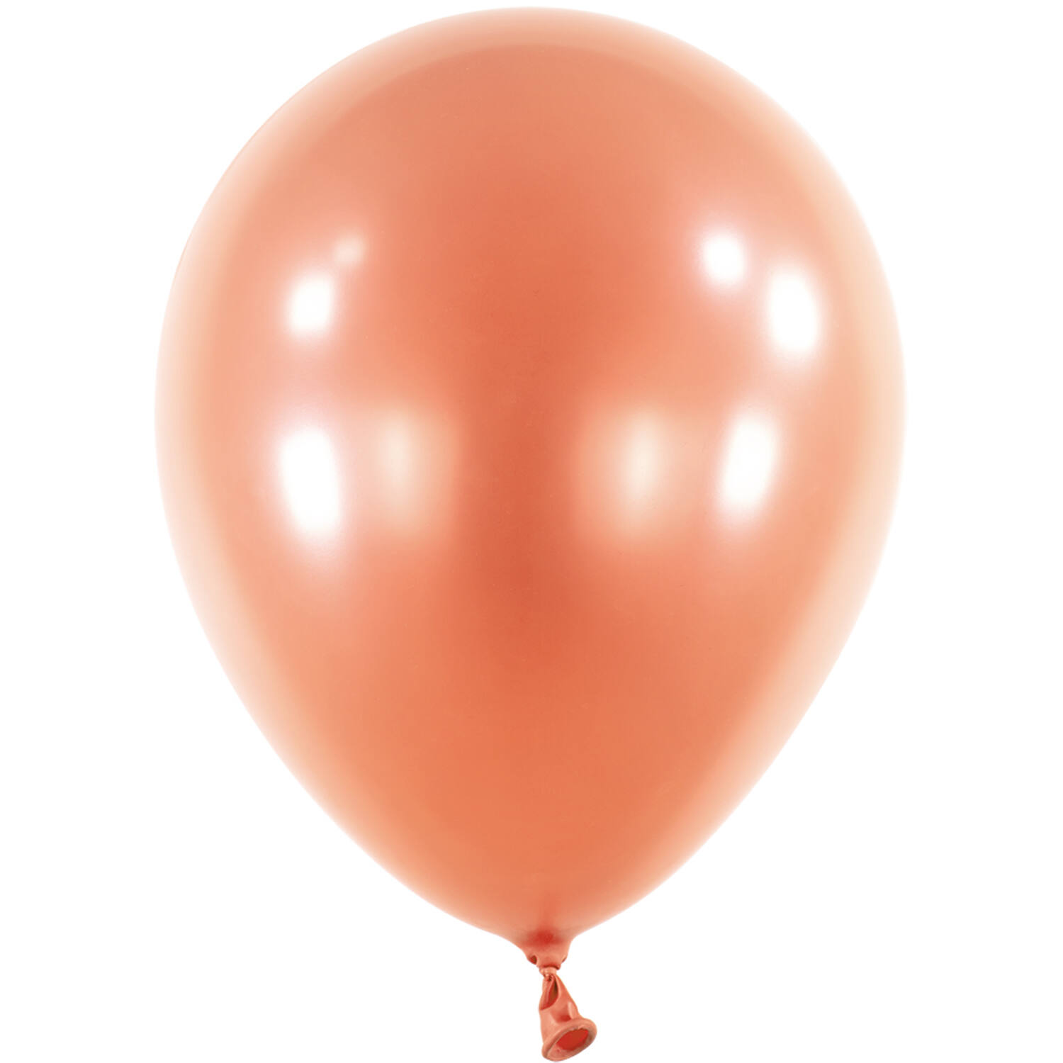 100 Latex Balloons Decorator Pearl Rose Gold 12 cm / 5"