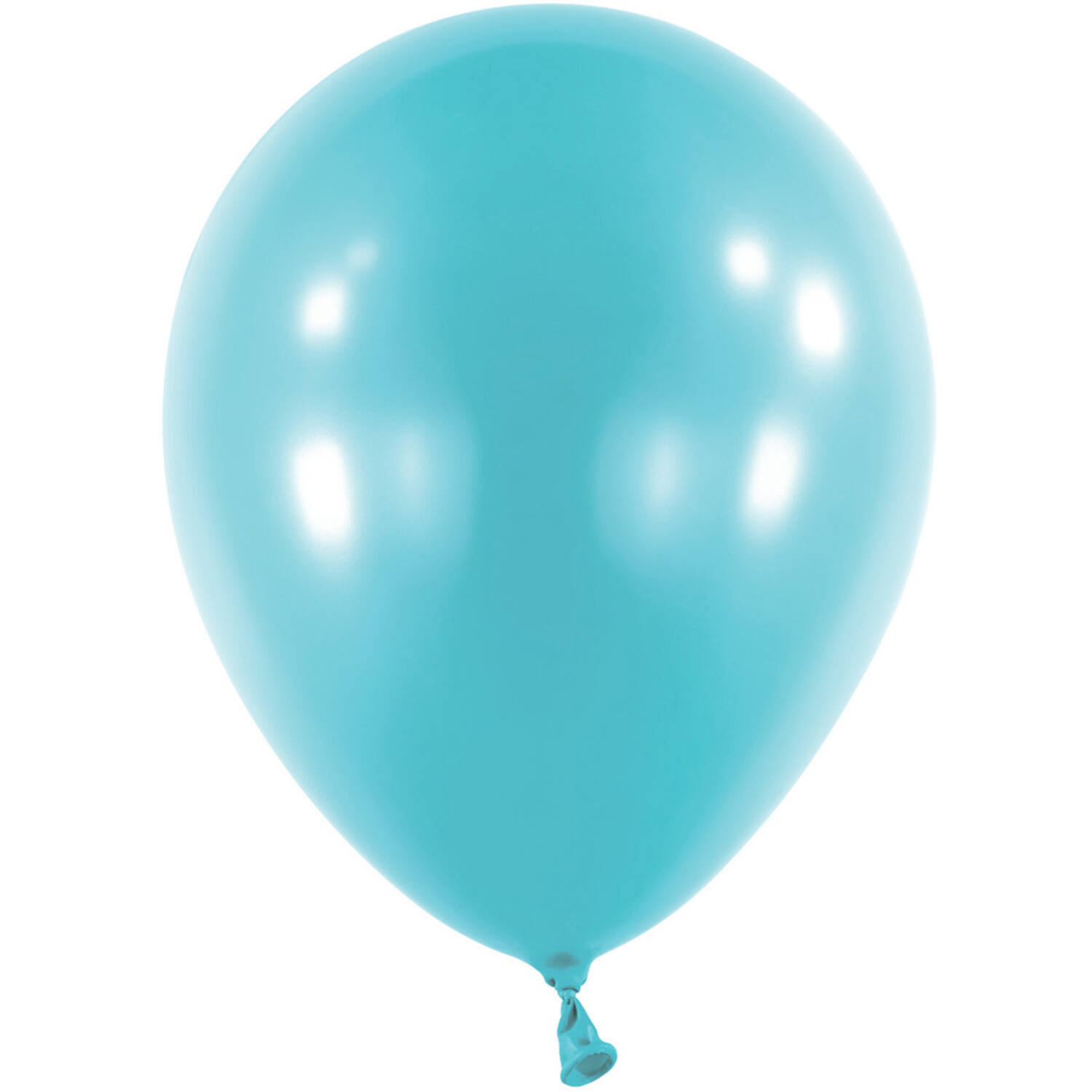 100 Latex Balloons Decorator Pearl Caribbean Blue 12 cm / 5"
