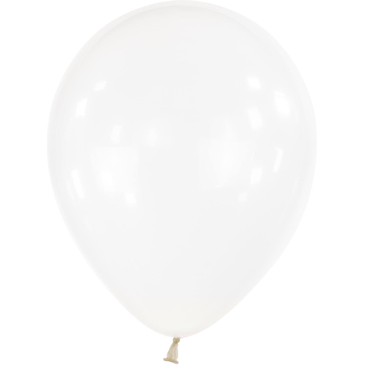50 Latex Balloons Decorator Crystal Clear 27.5 cm / 11"
