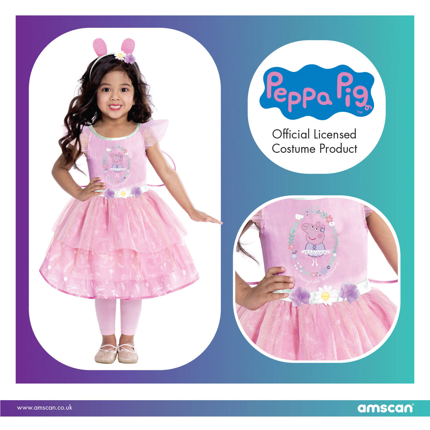 Children's costume Peppa Fairy Dress 4-6 years