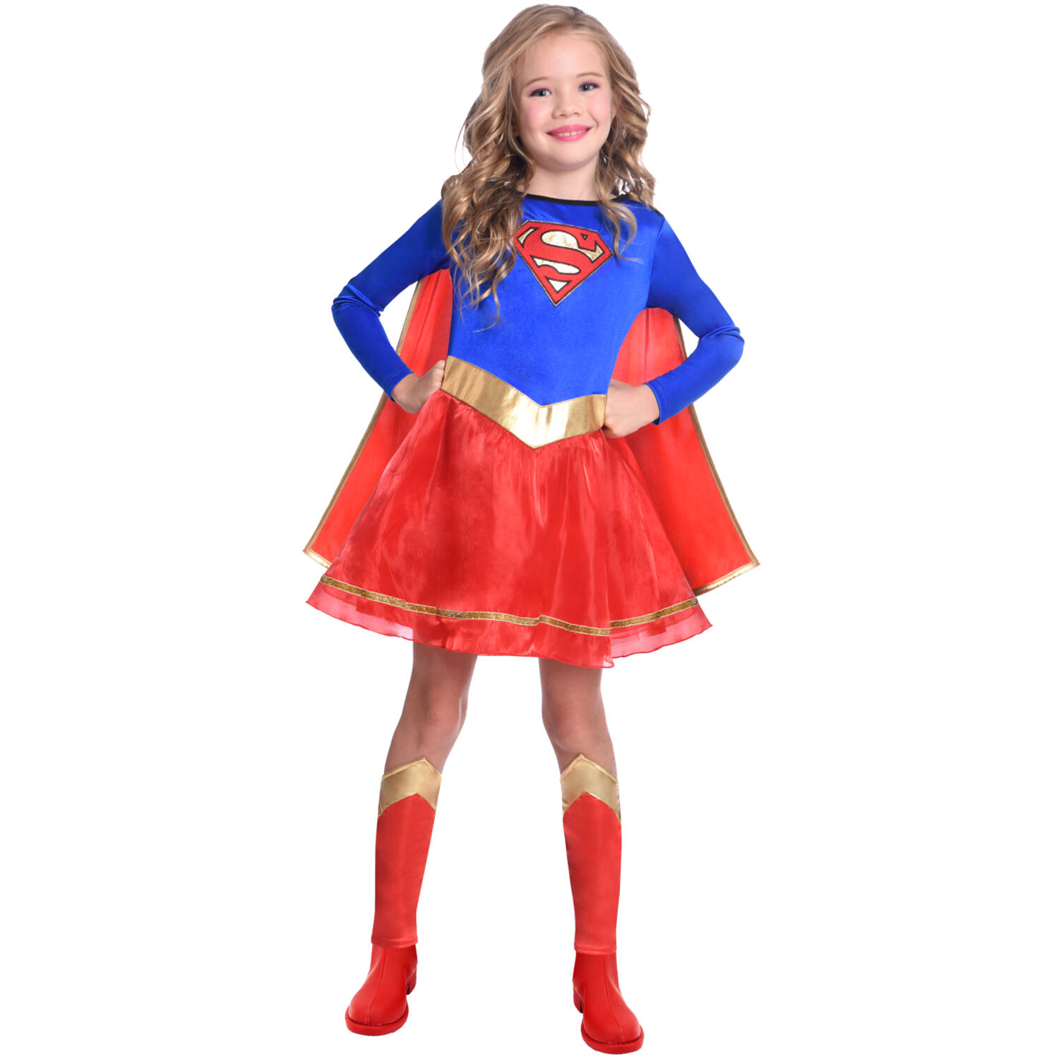Child Costume Supergirl Classic 4-6 yrs