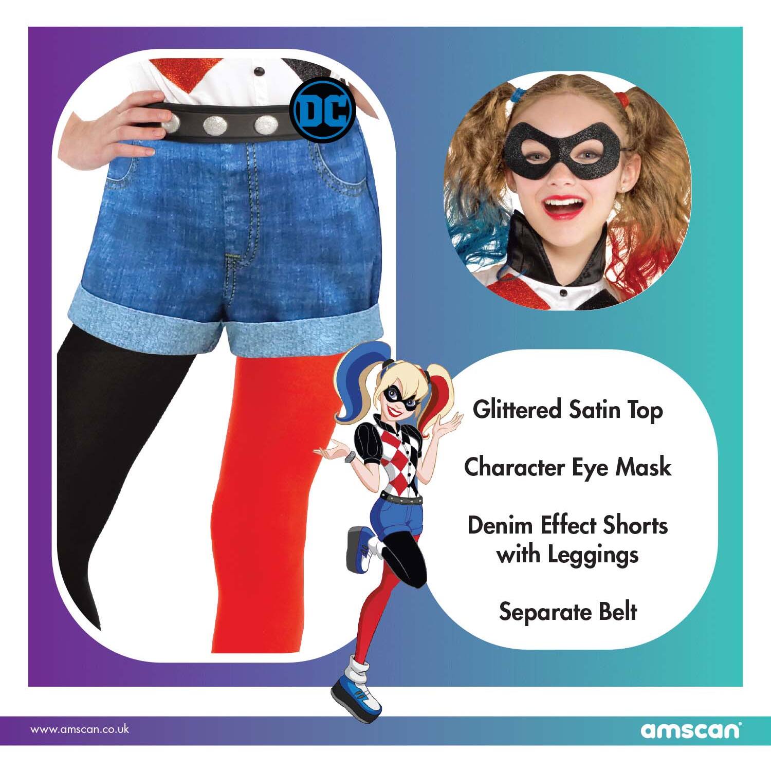 Child Costume Harley Quinn Classic 6-8 yrs