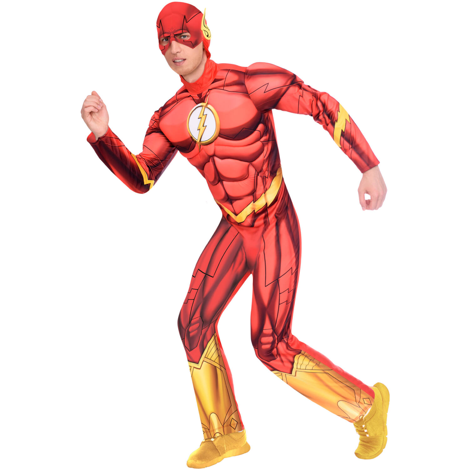 Adult Costume The Flash Mens XL