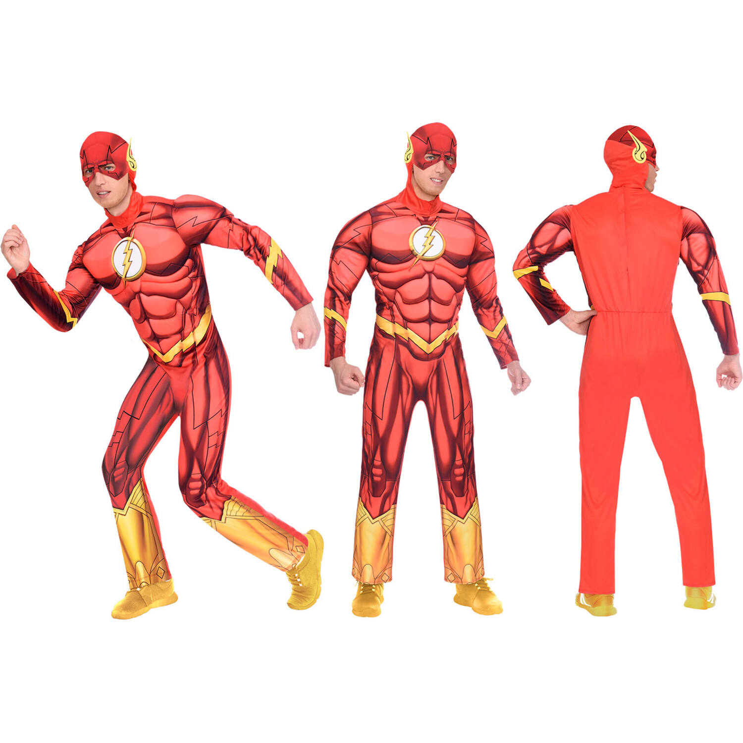 Adult Costume The Flash Mens XL