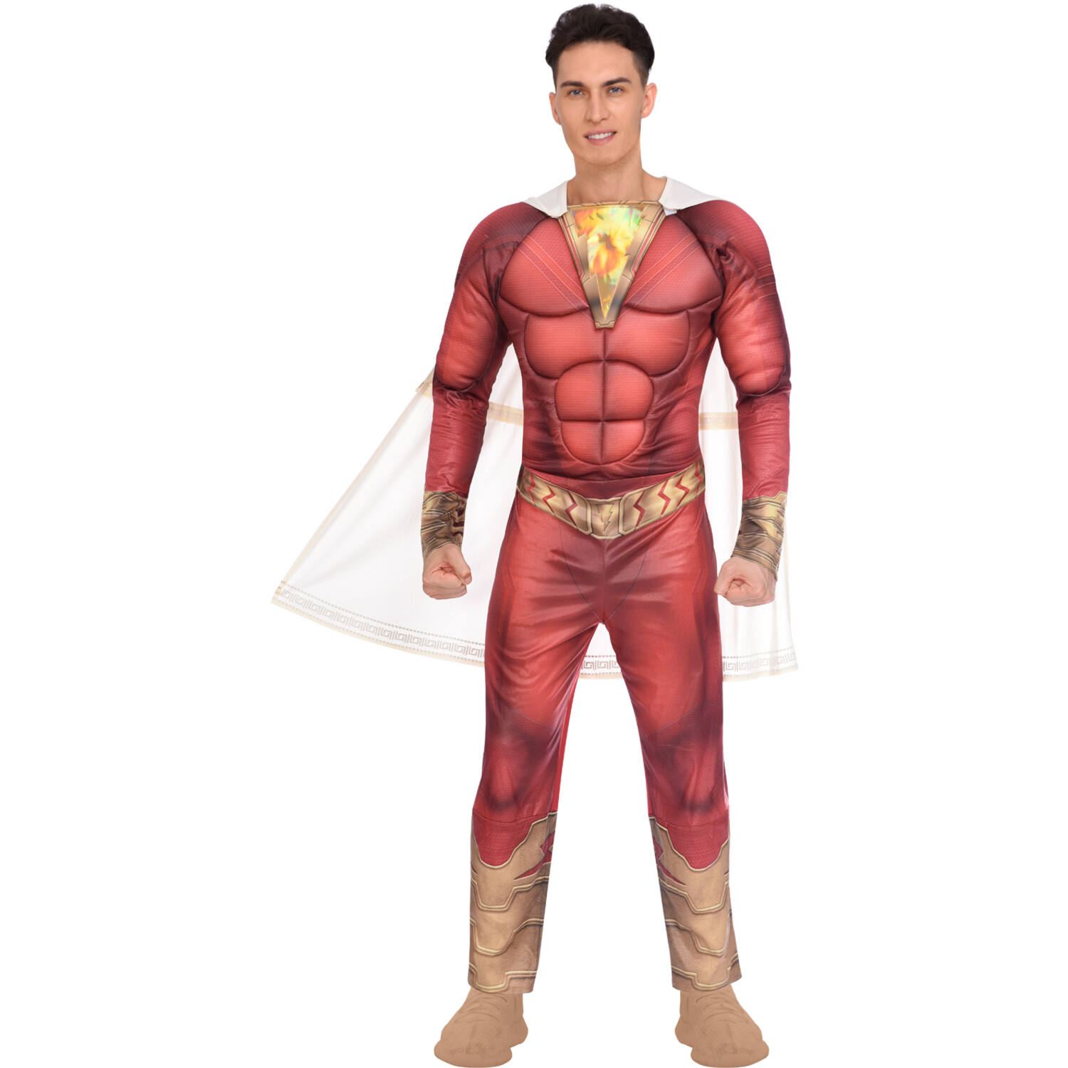 Adult Costume Shazam Mens M