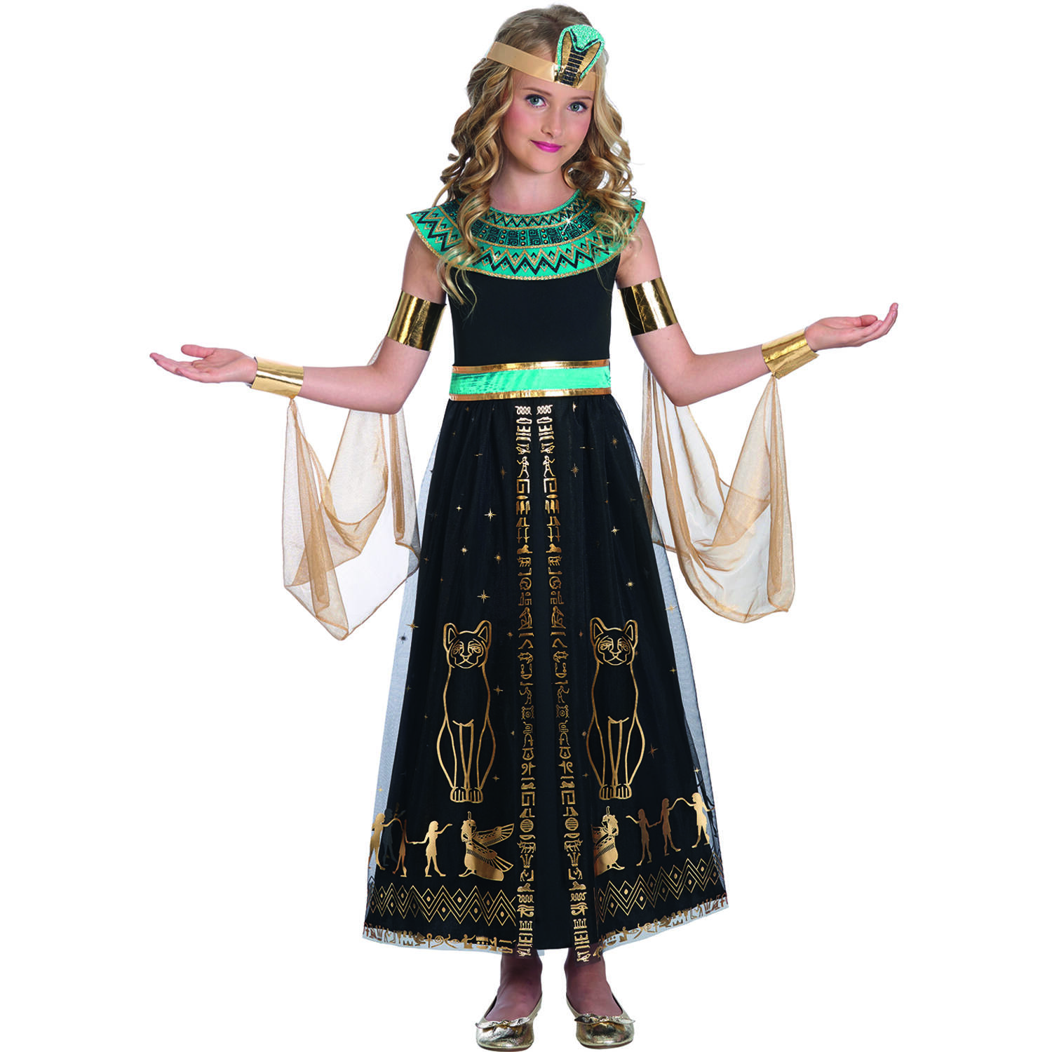 Child Costume Dazzling Cleo Age 12-14 Years