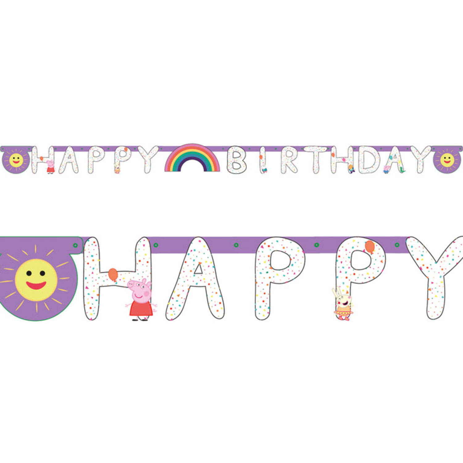 Letter Banner HB Peppa Pig