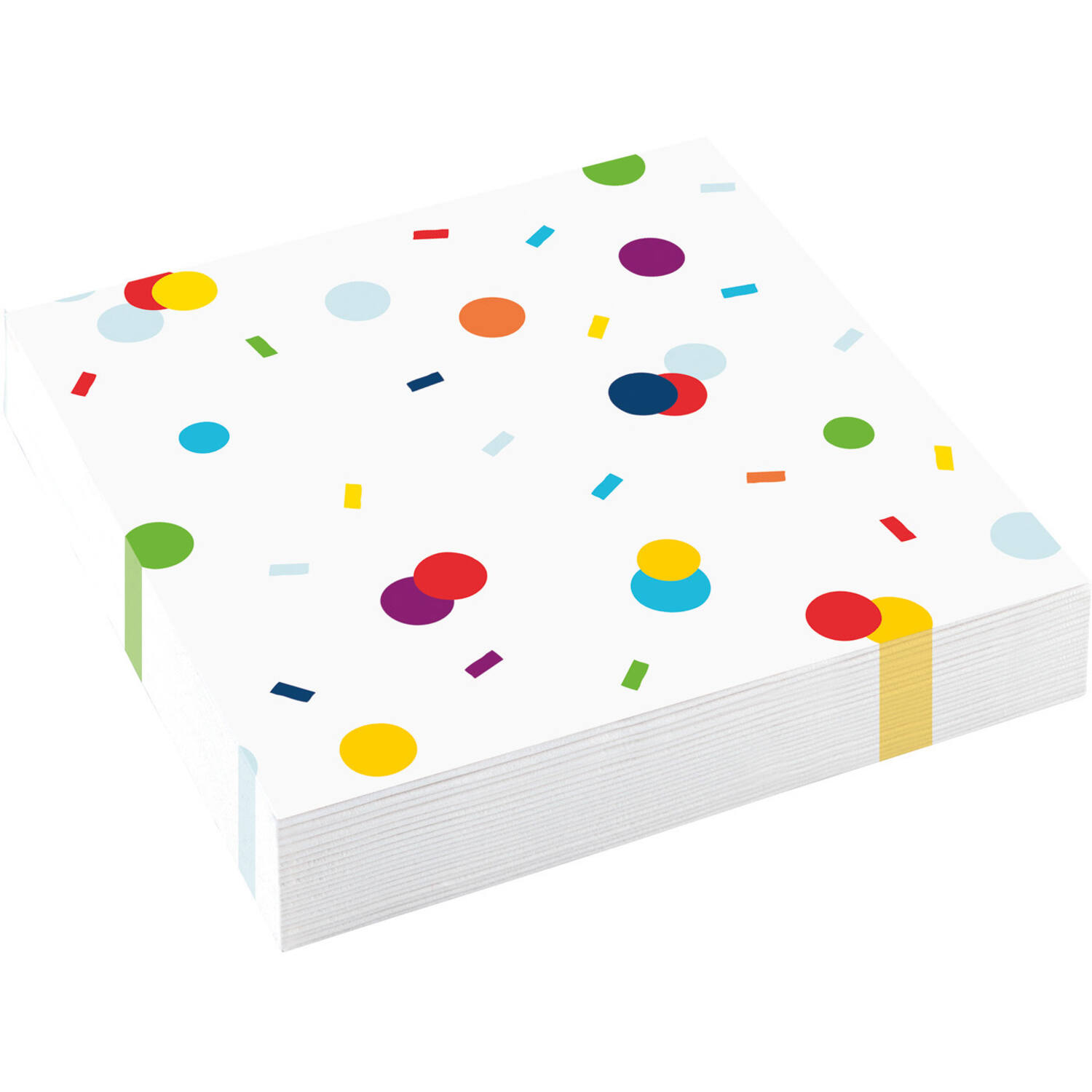 20 Napkins Confetti Birthday 33 x 33 cm