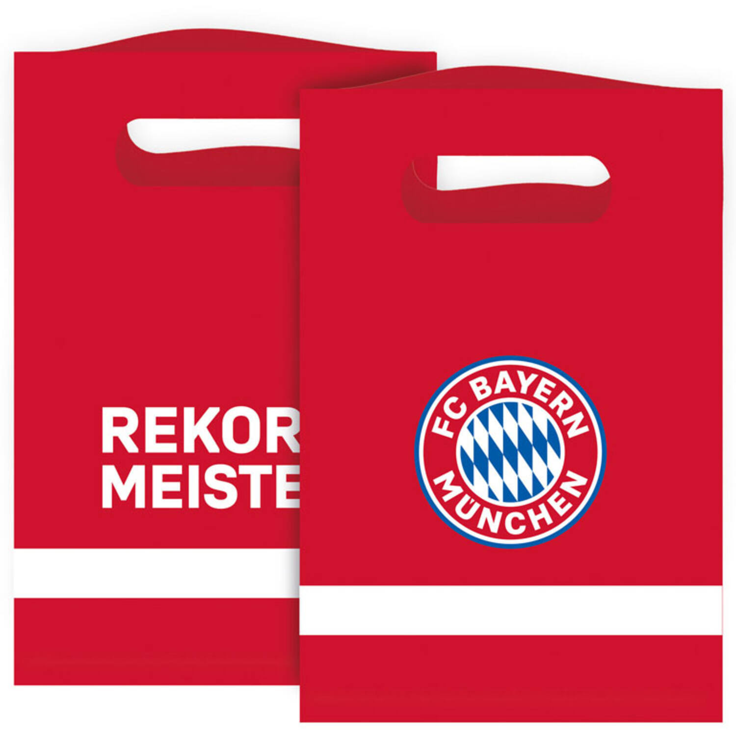 8 Paper Bags FC Bayern Munich 15,8 x 23,6 cm