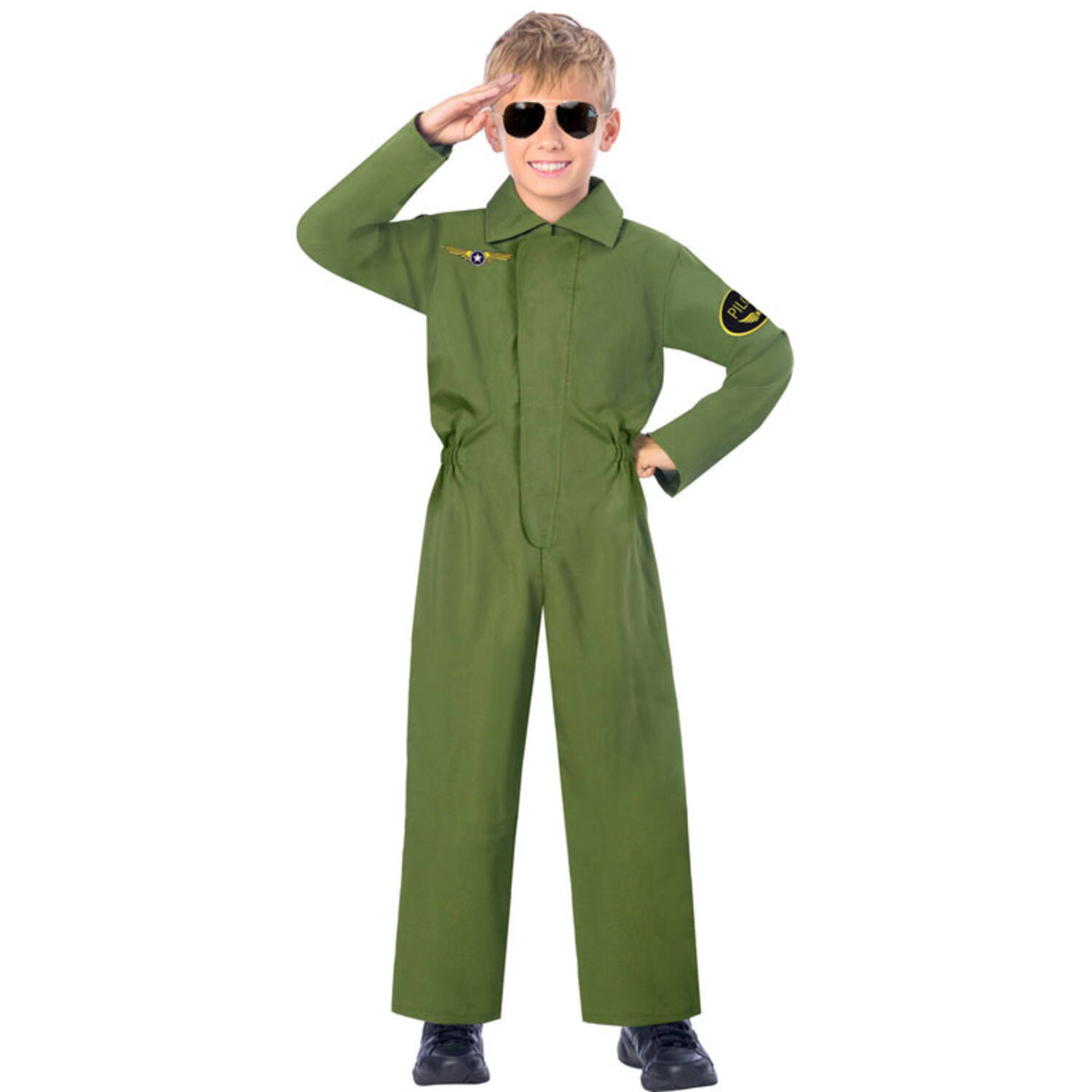 Children's Costume Pilot Jumpsuit 6-8 yrs