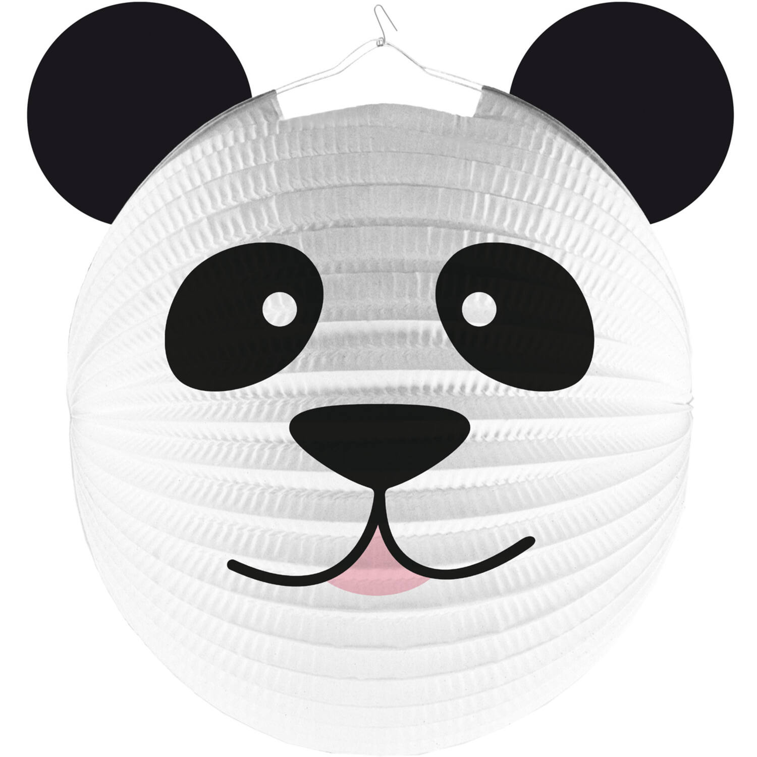 Lantern Shaped Panda Paper 25 cm