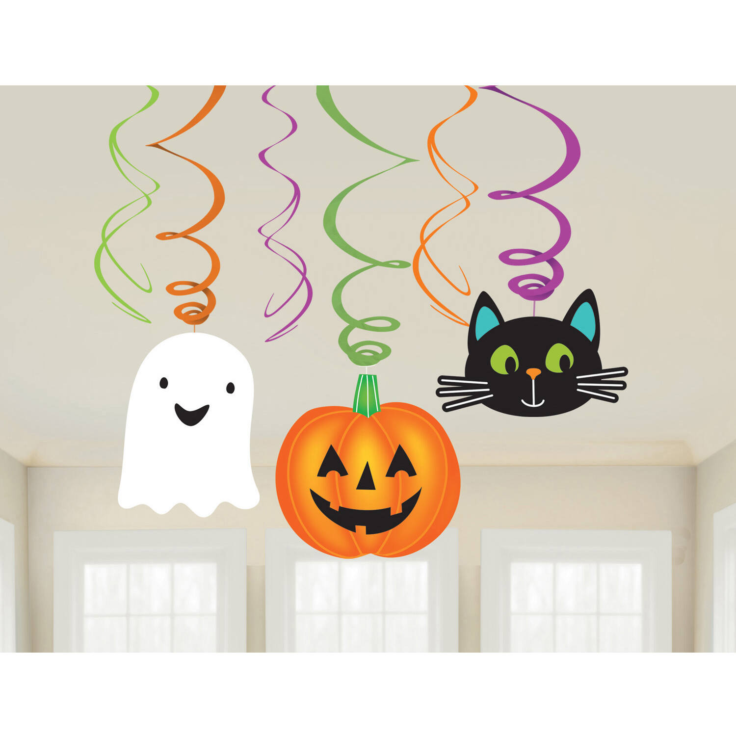 6 Swirls Hallo-ween Friends