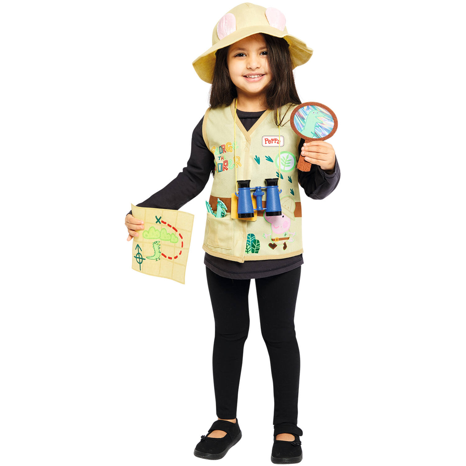 Child Costume Peppa Explorer Set 3-4 Years
