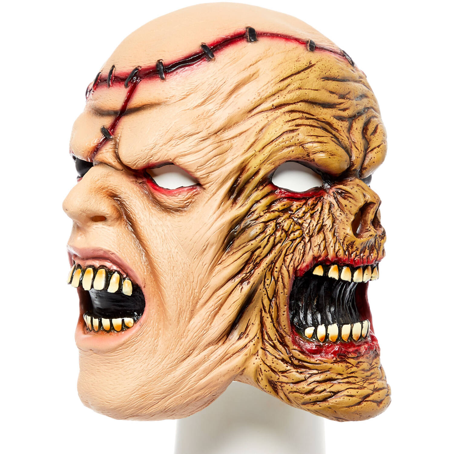 Latex Mask with 2 faces