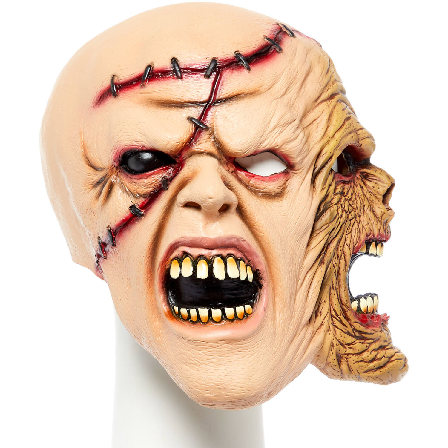 Latex Mask with 2 faces